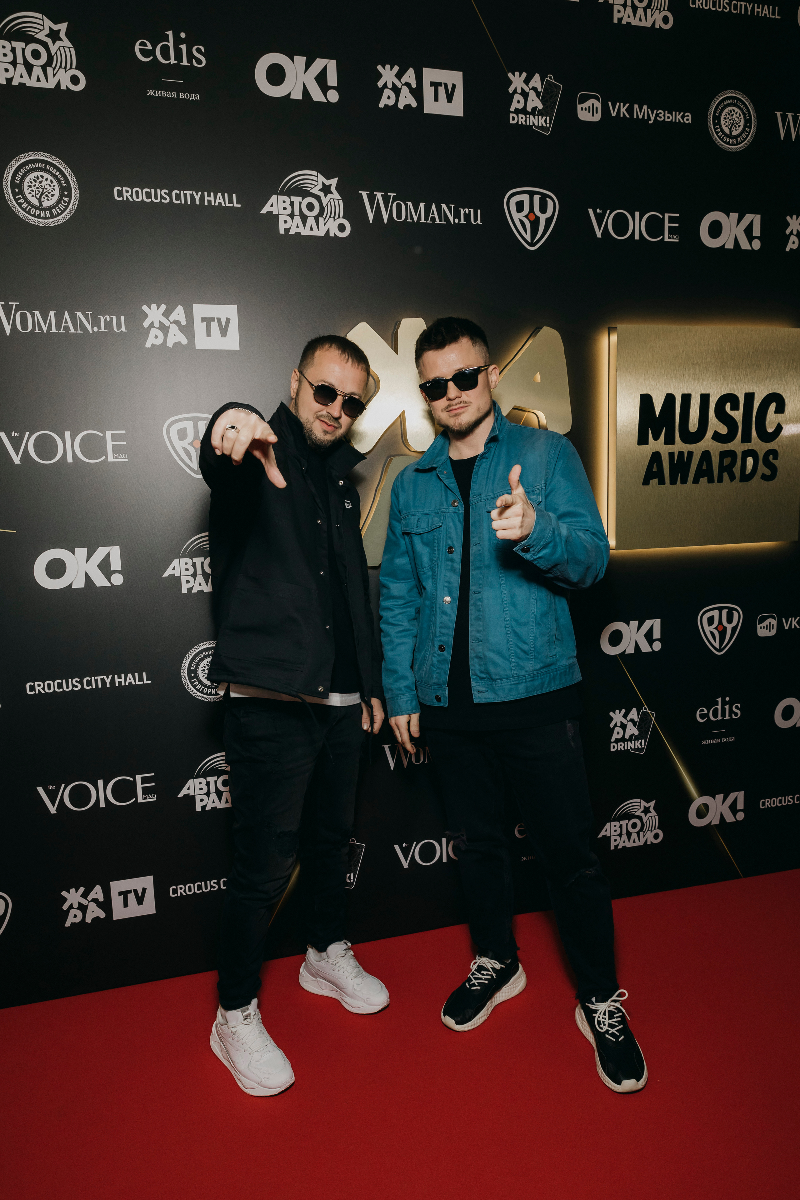 Galibri & Mavik на Премии ЖАРА MUSIC AWARDS 2022 в Crocus City Hall в Москве