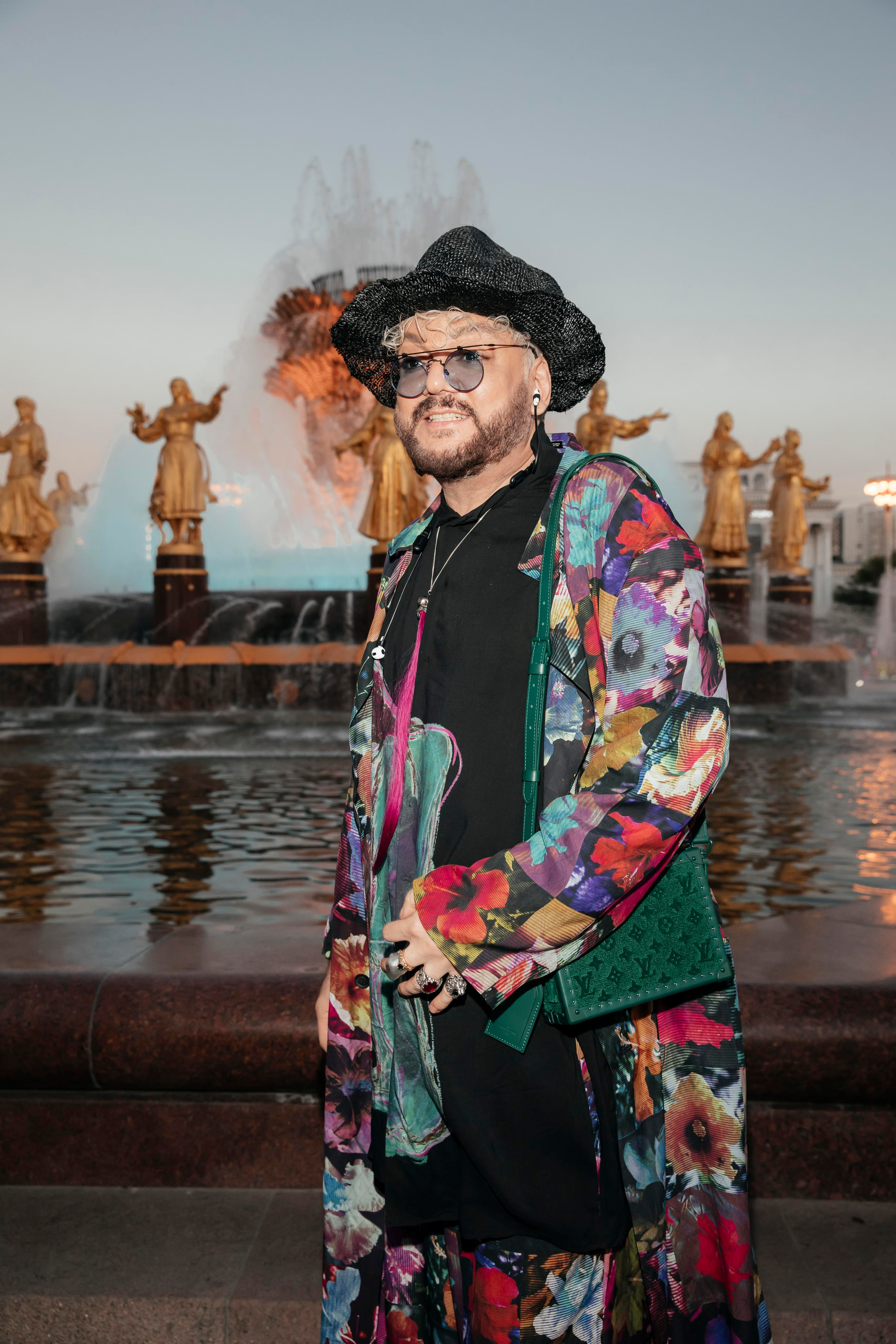 Филипп Киркоров на Московской Неделе Моды на ВДНХ