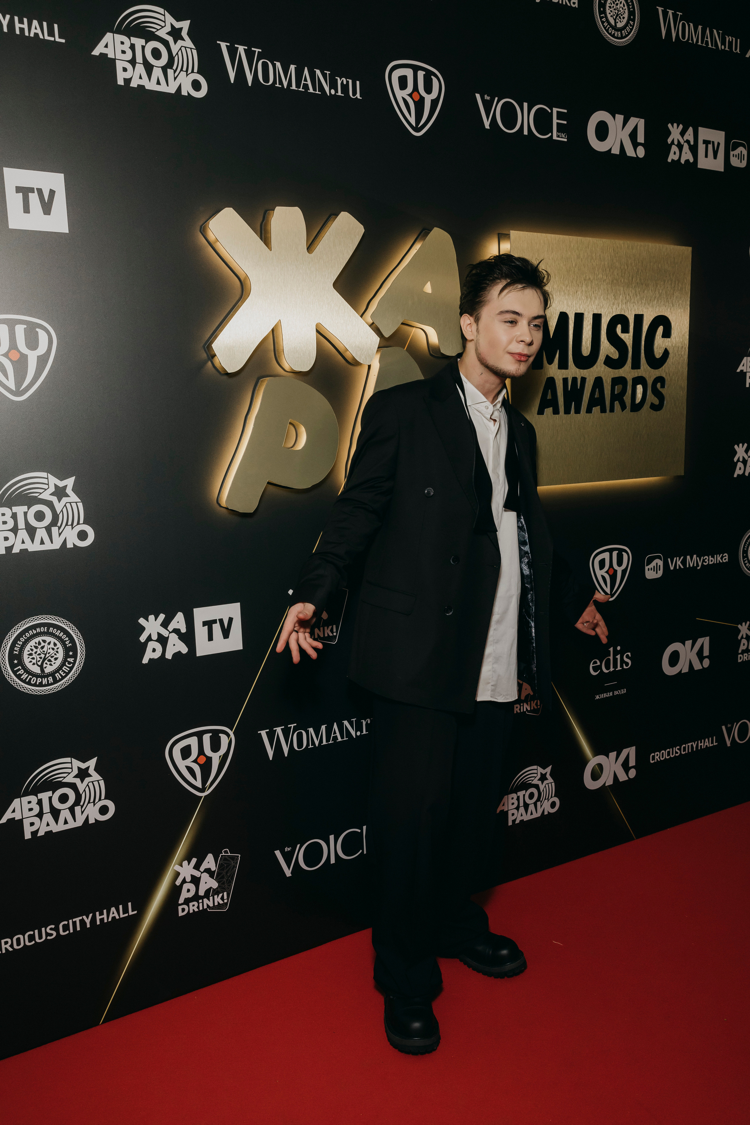 LYRIQ на Премии ЖАРА MUSIC AWARDS 2022 в Crocus City Hall в Москве