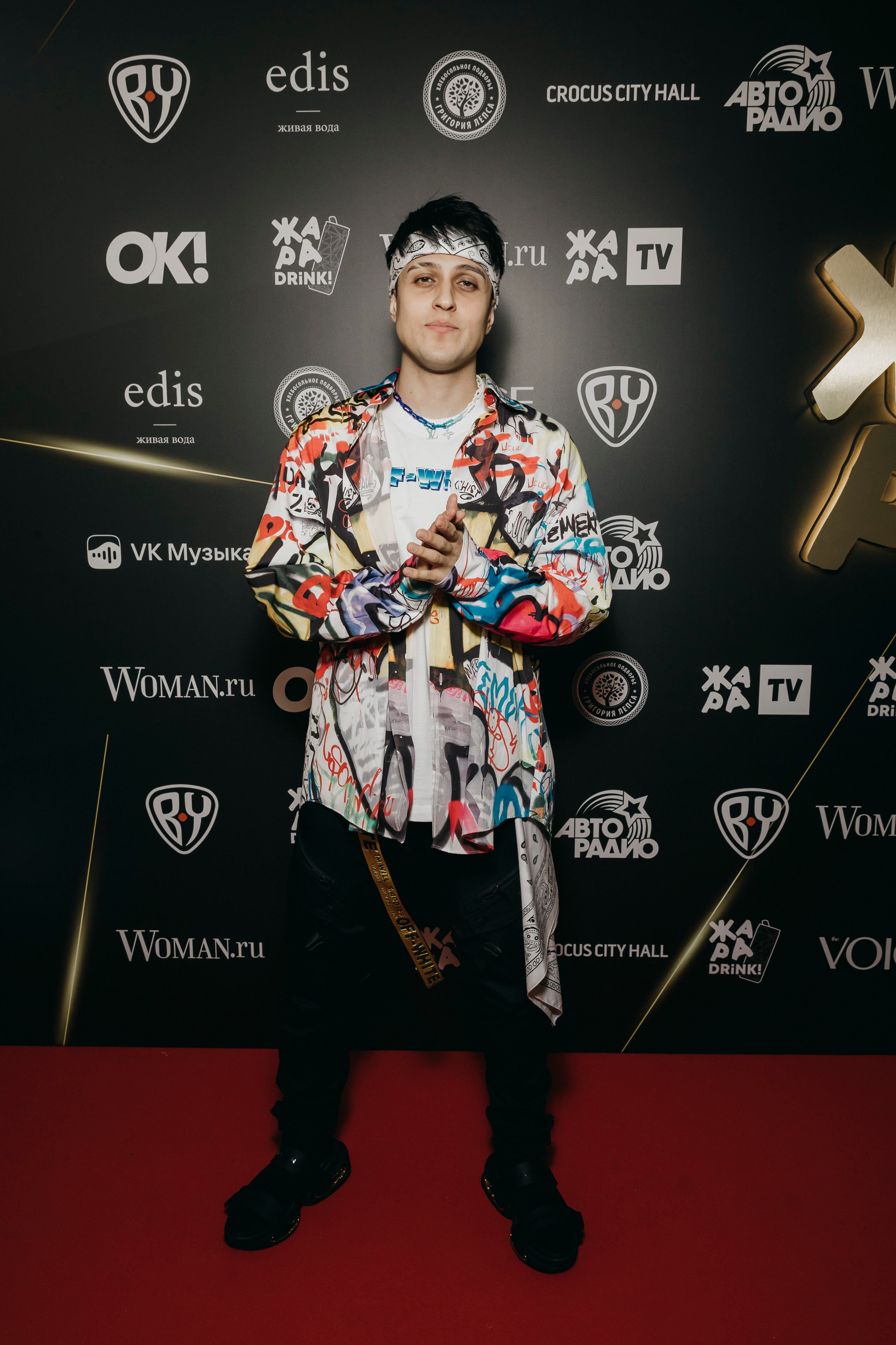 Хабиб на Премии ЖАРА MUSIC AWARDS 2022 в Crocus City Hall в Москве