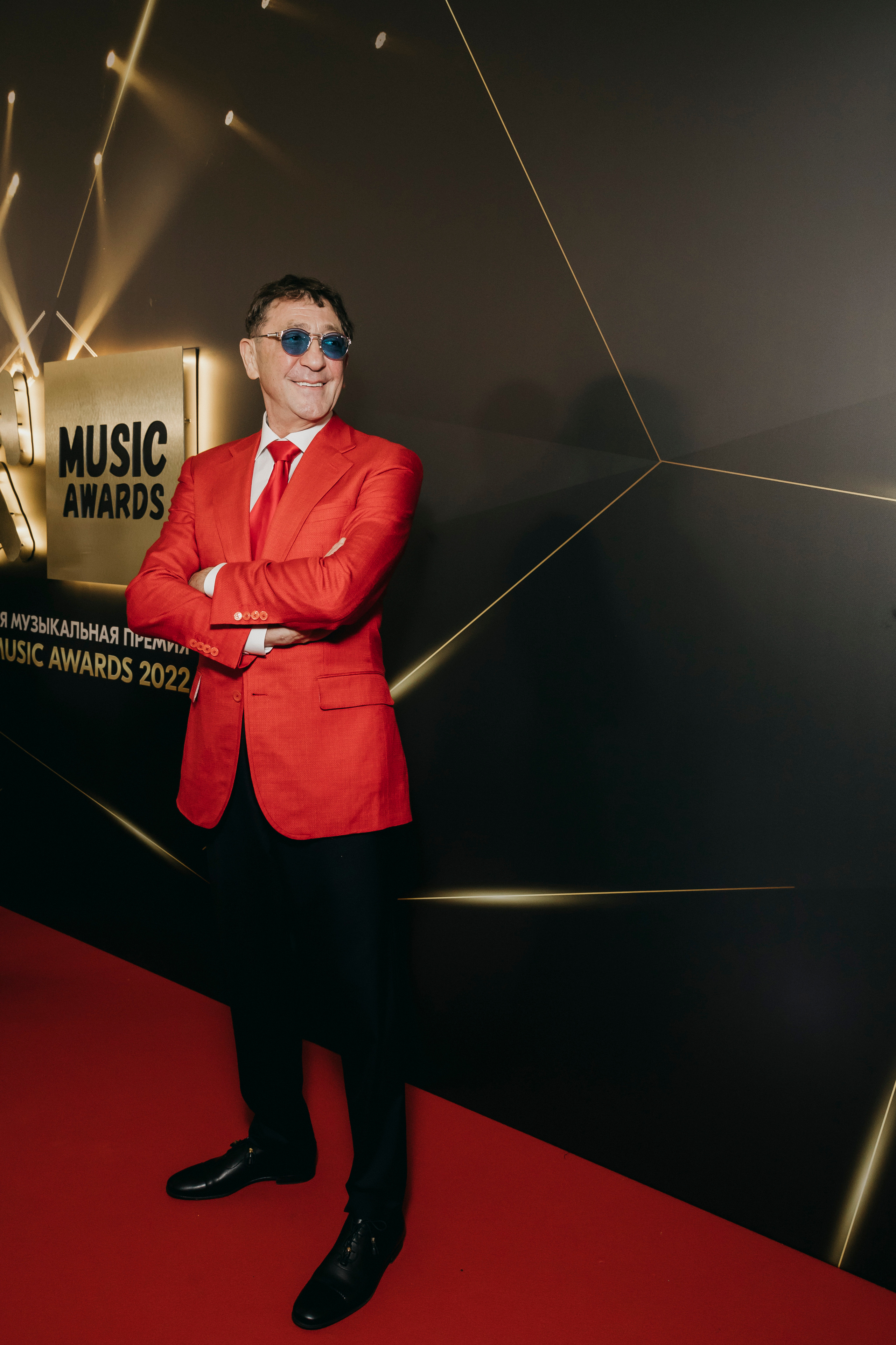 Григорий Лепс на Премии ЖАРА MUSIC AWARDS 2022 в Crocus City Hall в Москве
