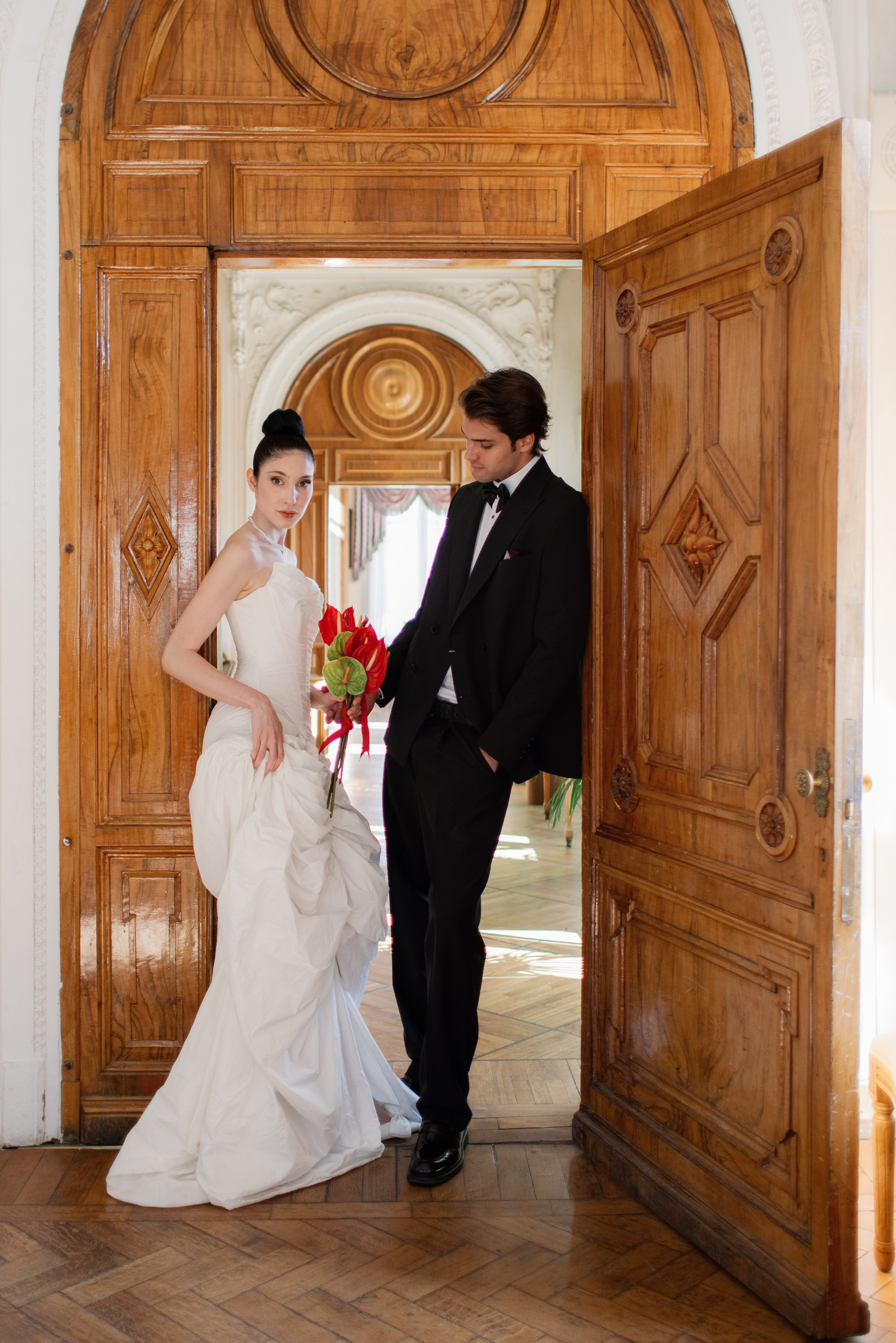 Свадебная церемония, фотосессия в библиотека-читальни А.С. Пушкина