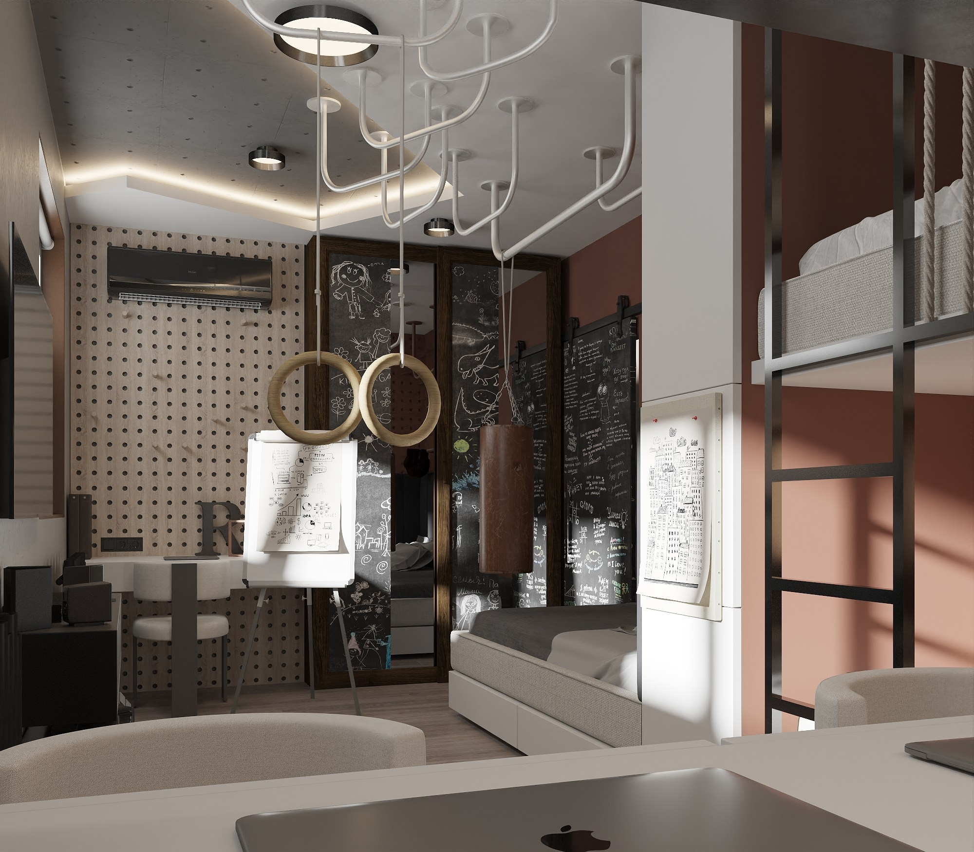 Авторский проект квартиры ЖК «Западные Аллеи»