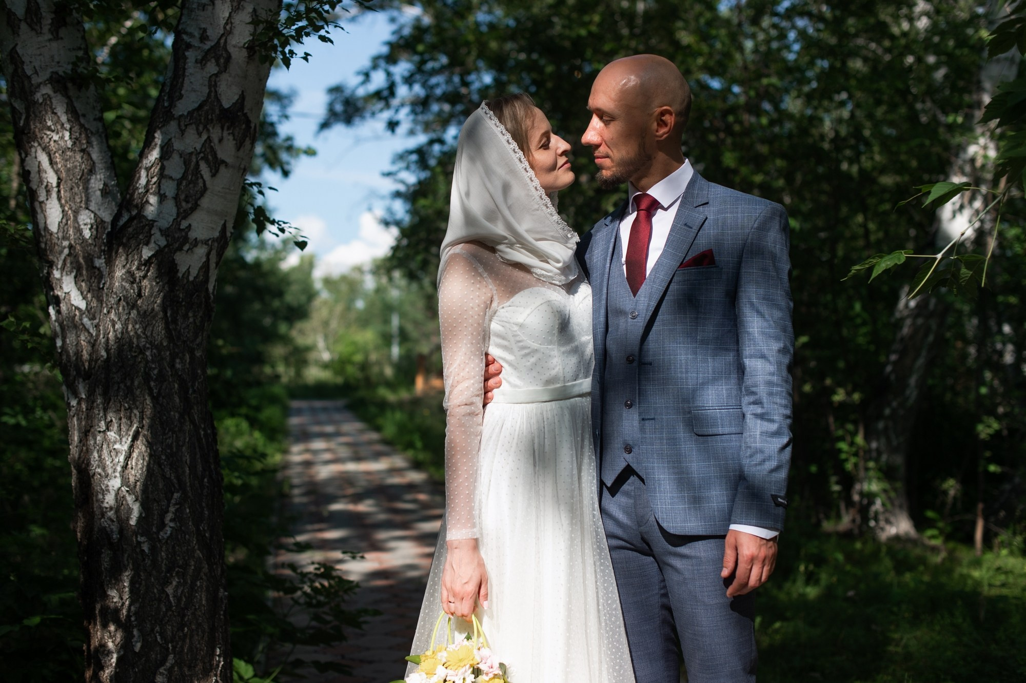 Венчание в Ачаирском. Иртышская Ривьера. Свадебный и семейный фотограф в Омске Мормулев Михаил