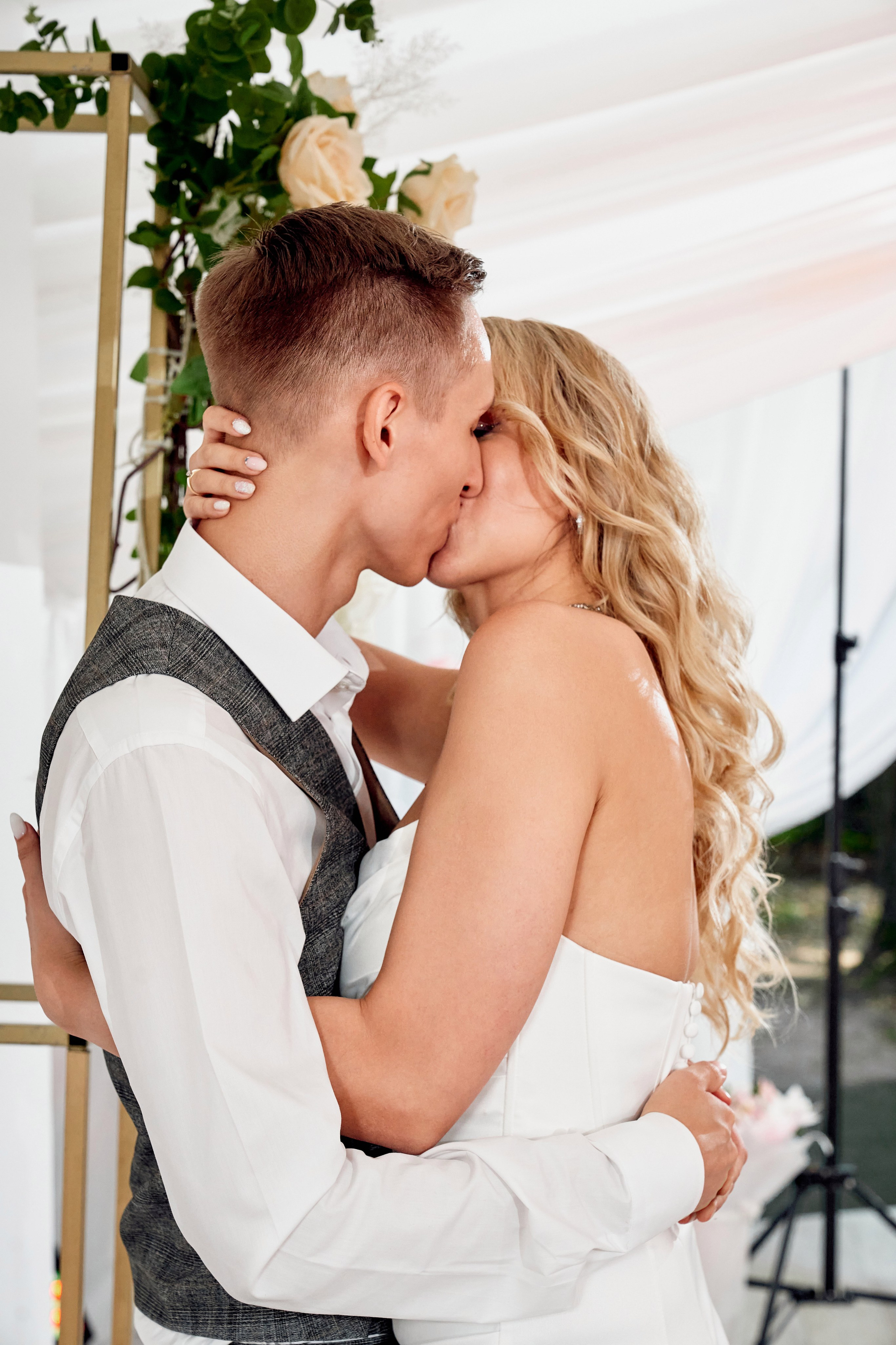 Свадебняа Фотосессия Николая и Анастасии в Кусково