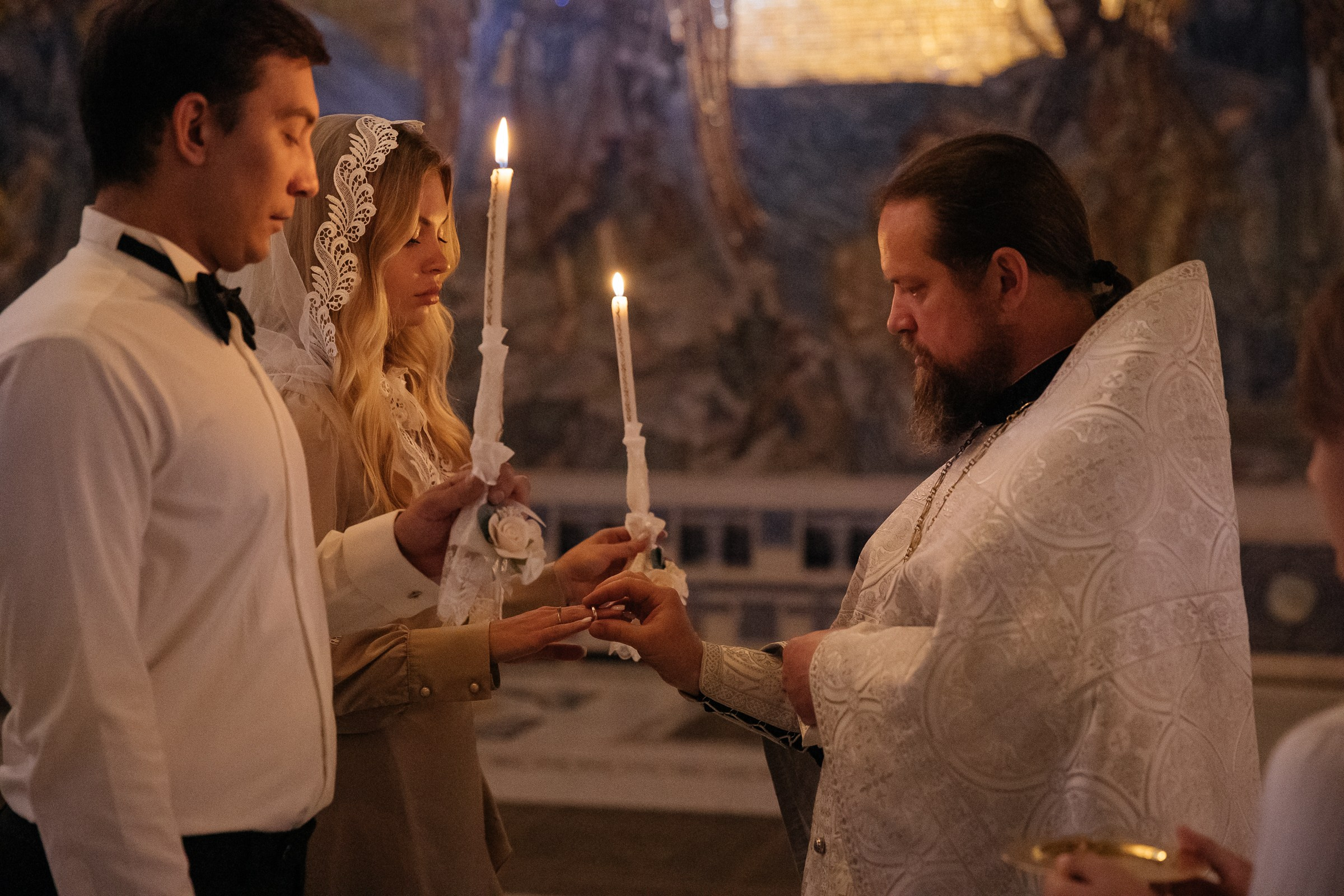 Венчание в Храме Вооруженных Сил. Свадебный фотограф в Москве Элина Ларченкова. Фото, которые цепляют