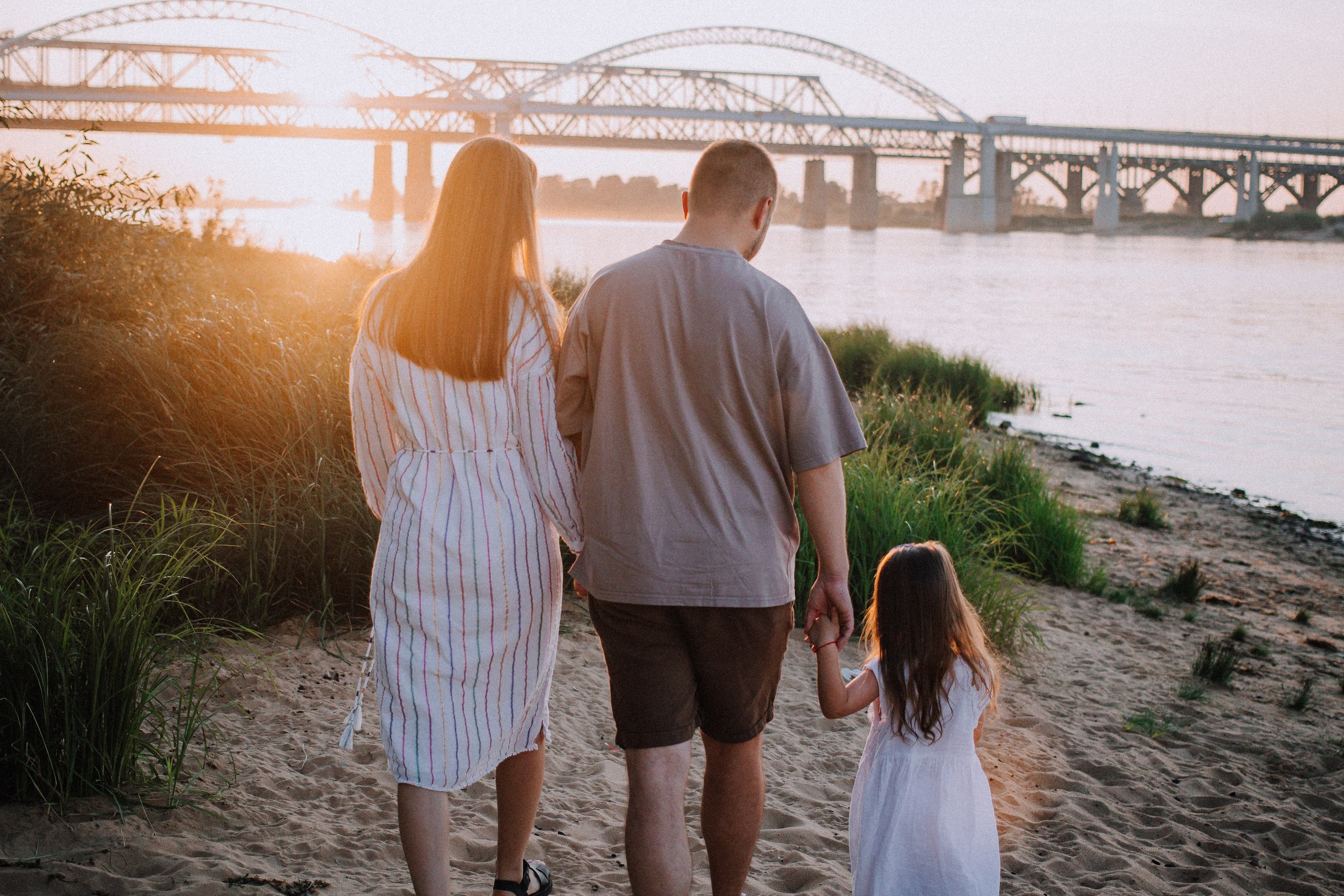 Закат на Волге. Фотографии с любовью