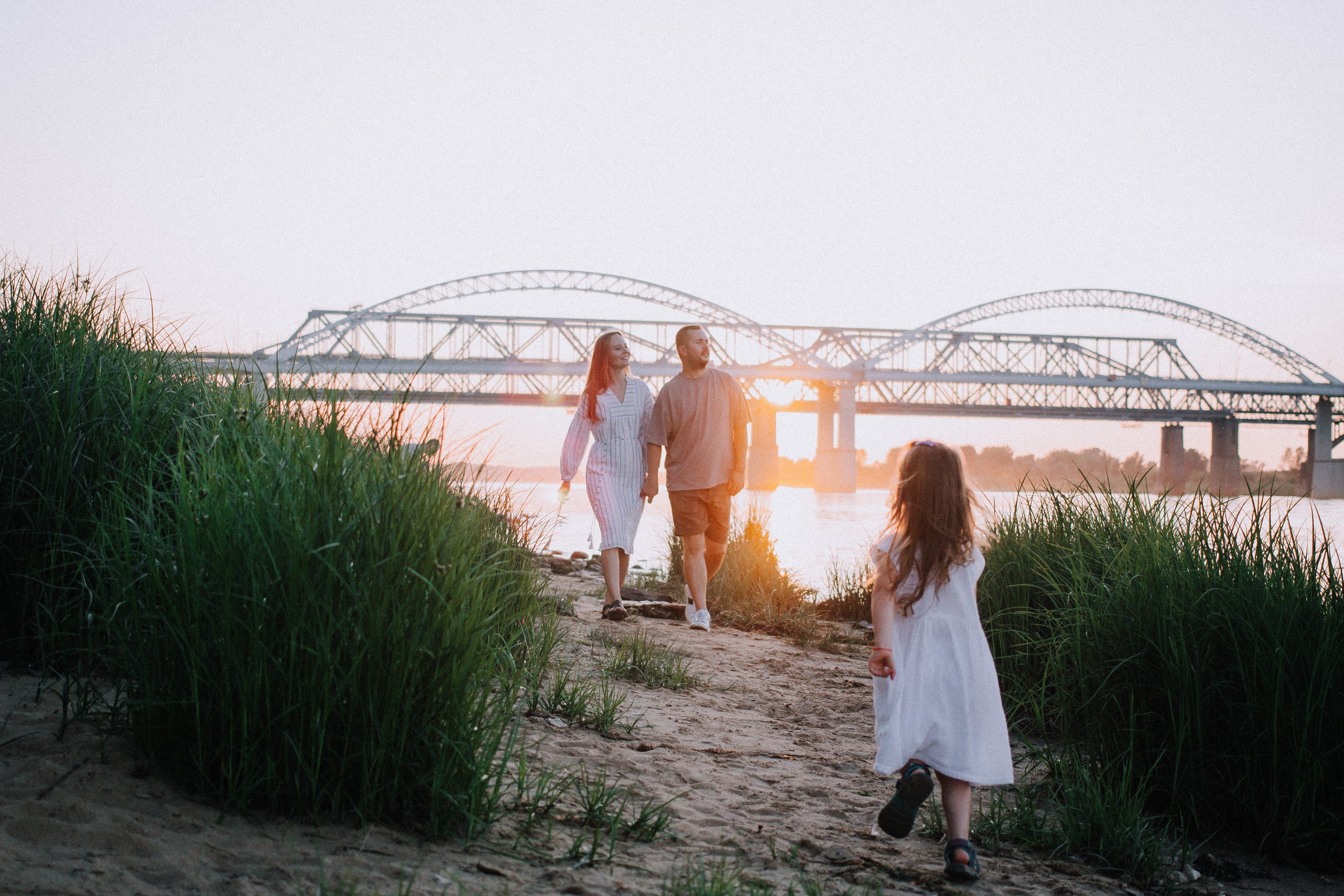 Закат на Волге. Фотографии с любовью