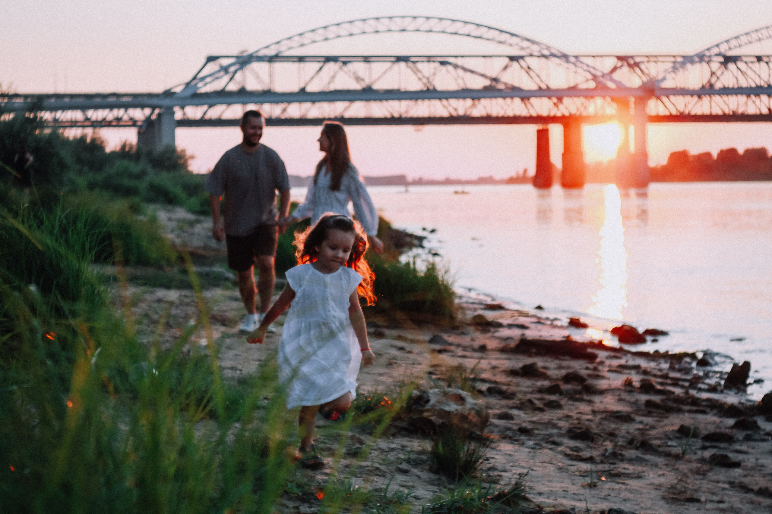 Закат на Волге. Фотографии с любовью