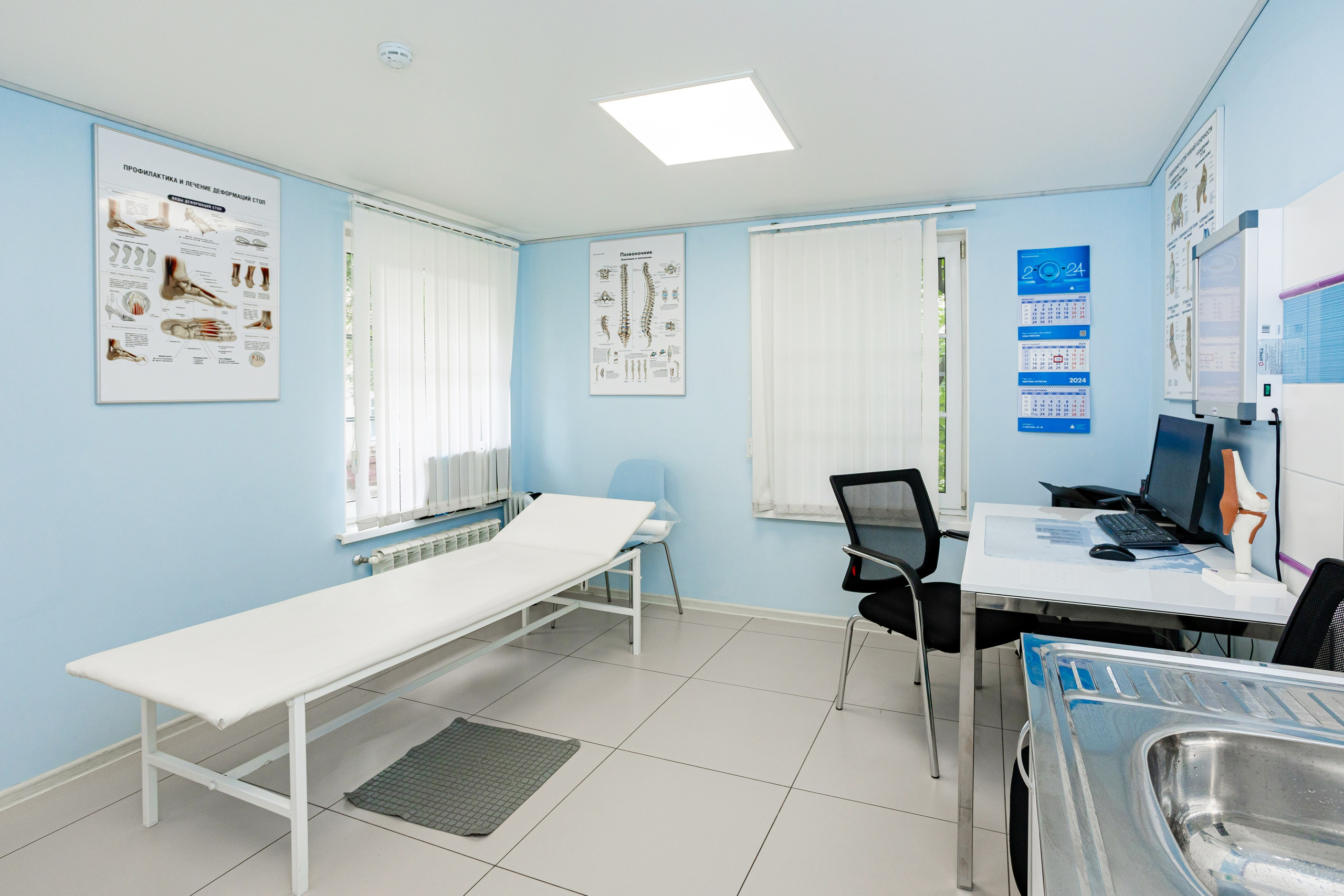 Интерьерная съемка медицинского центра ЦМРТ