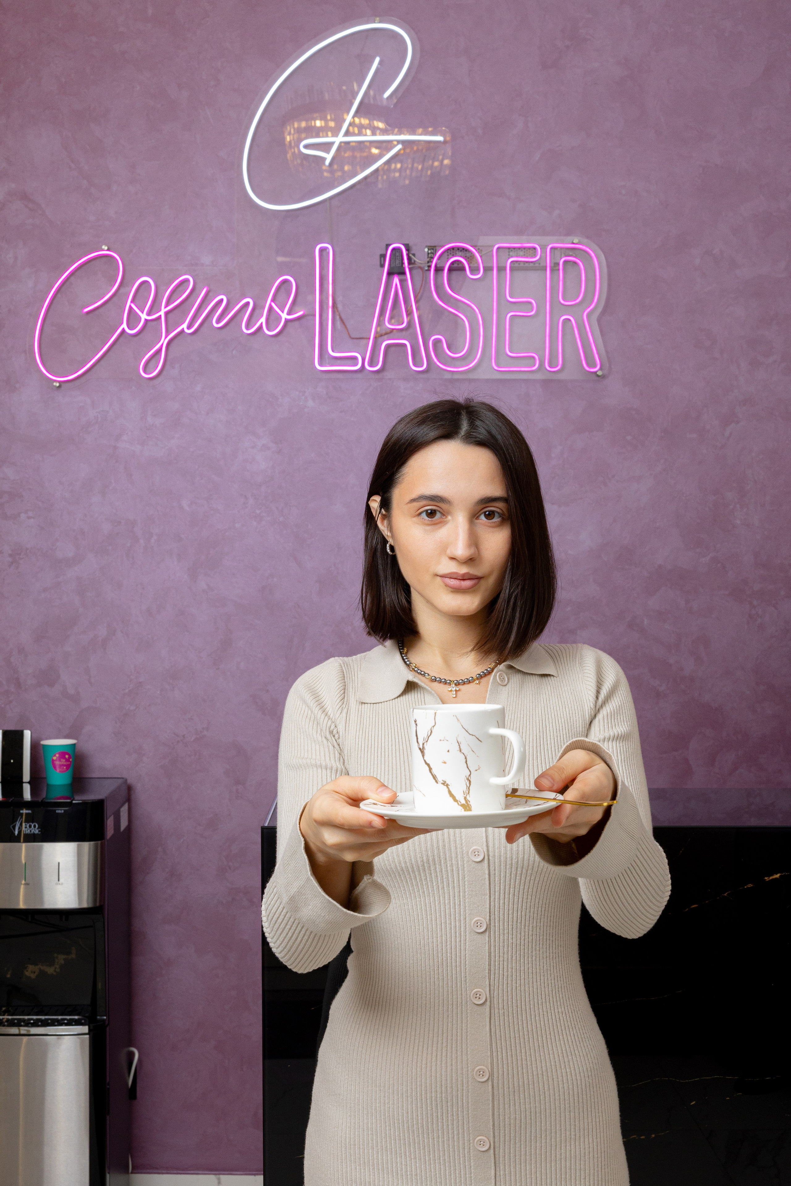 Фотосессия для студии лазерной эпиляции Cosmo Laser в СПб