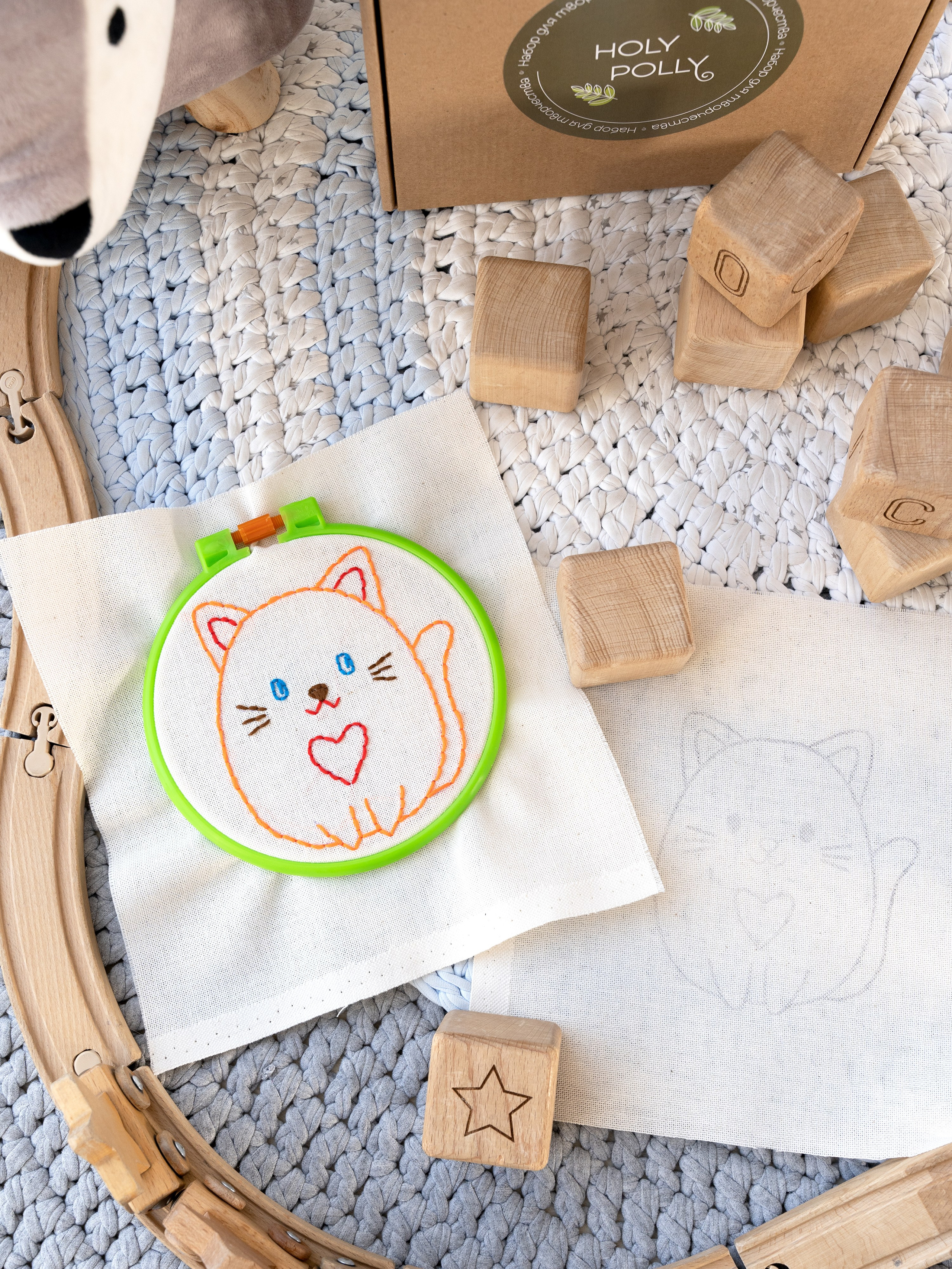 Фотосессия материалов и аксессуаров для хобби