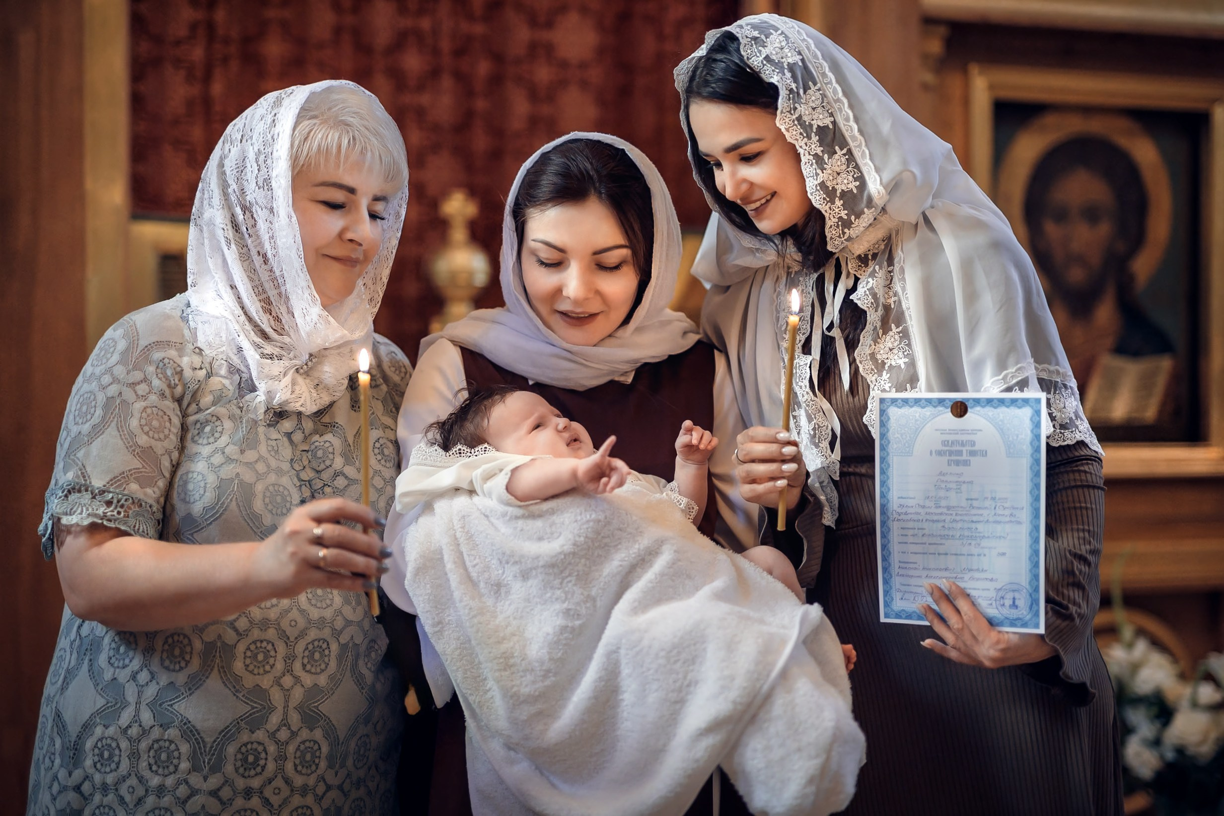 Крещение и венчание. Яна Кром Фотограф ньюборн в Москве
