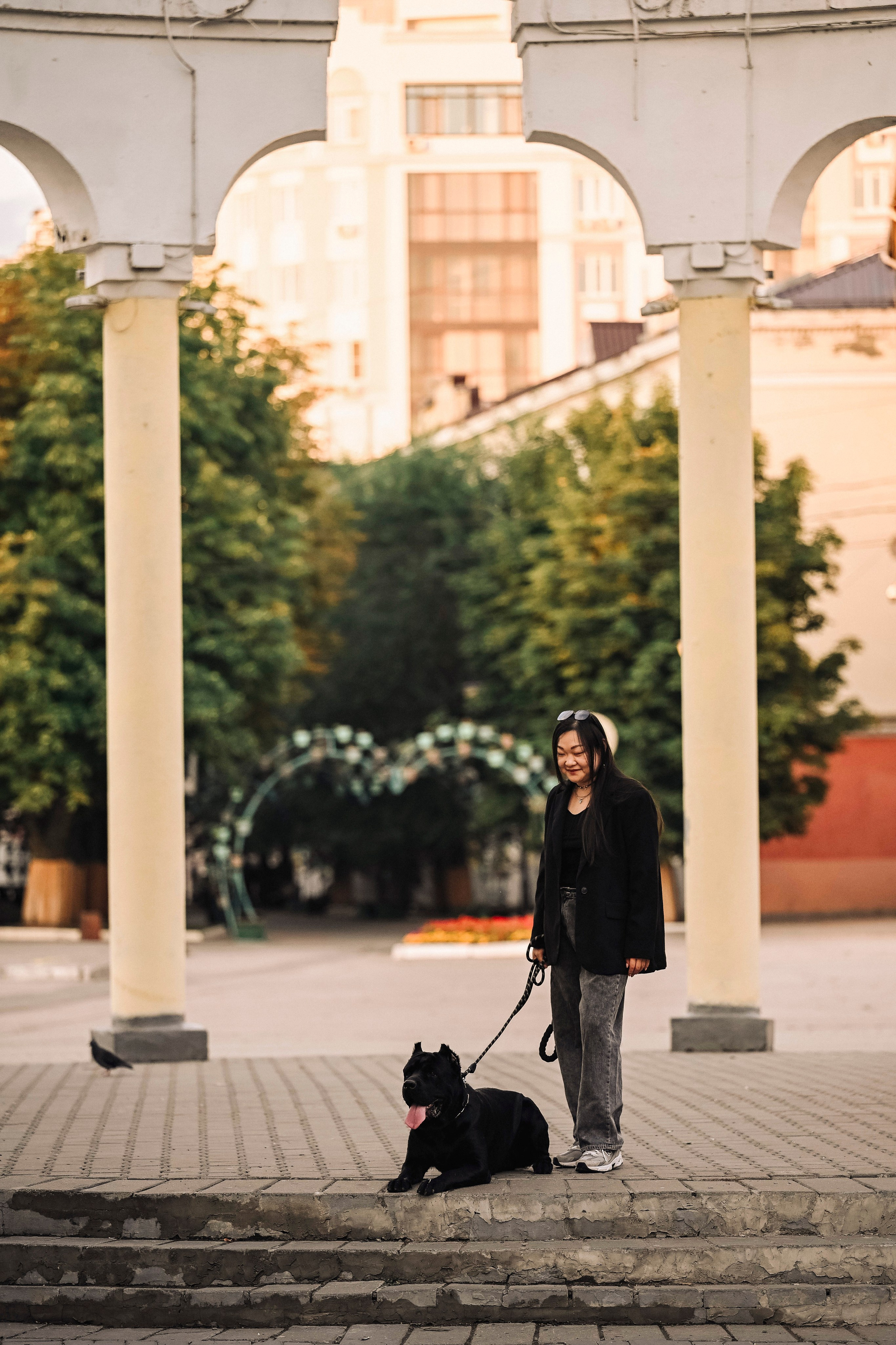 Наталья и и милый кане-корсо Раф. Фотограф — анималист Плужникова Юлия Саратов/Энгельс/Москва