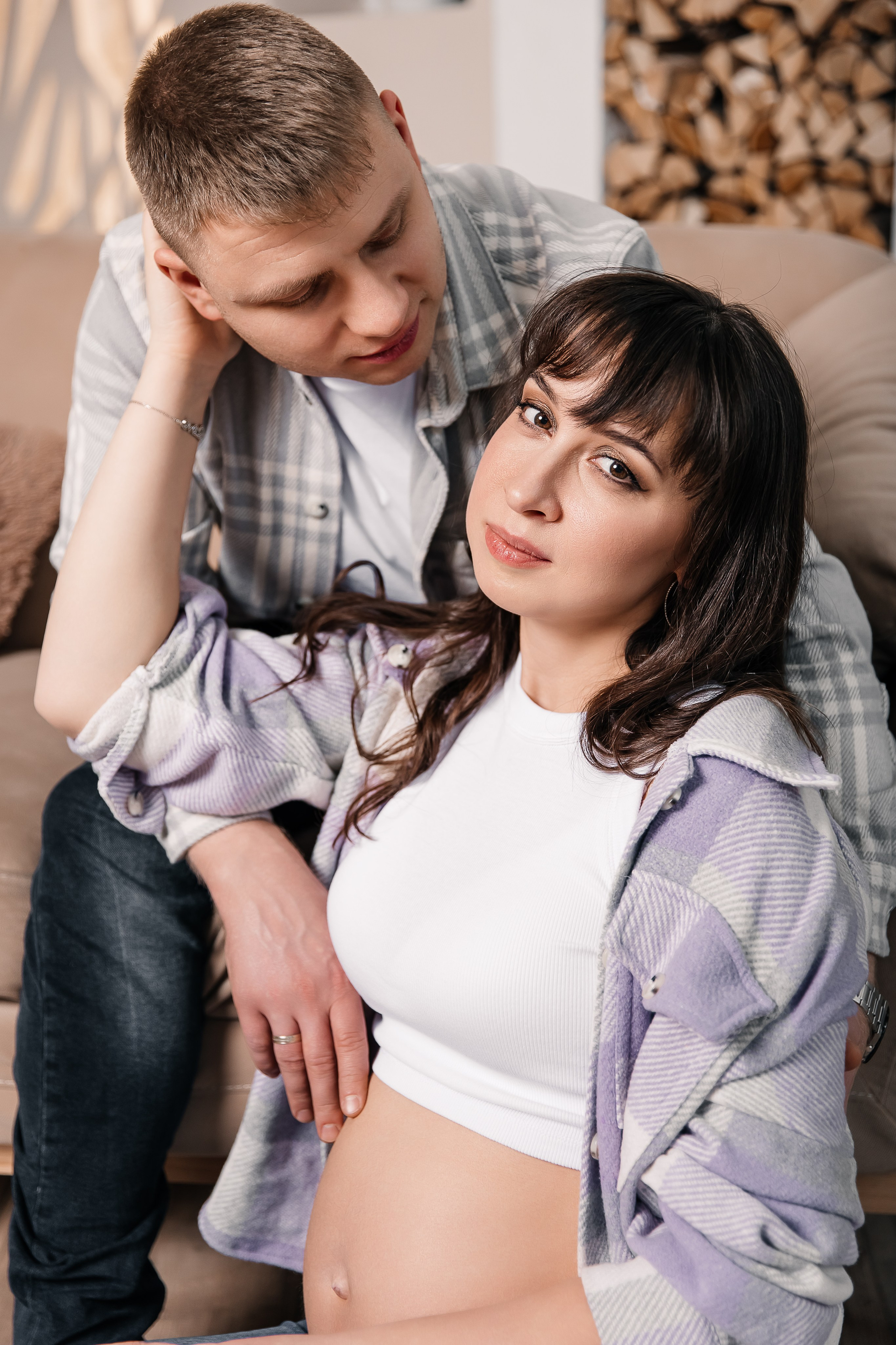 Ольга, Алексей и Артём в Cross Studio. Семейный и детский фотограф Комина Елена, Власиха, Одинцово