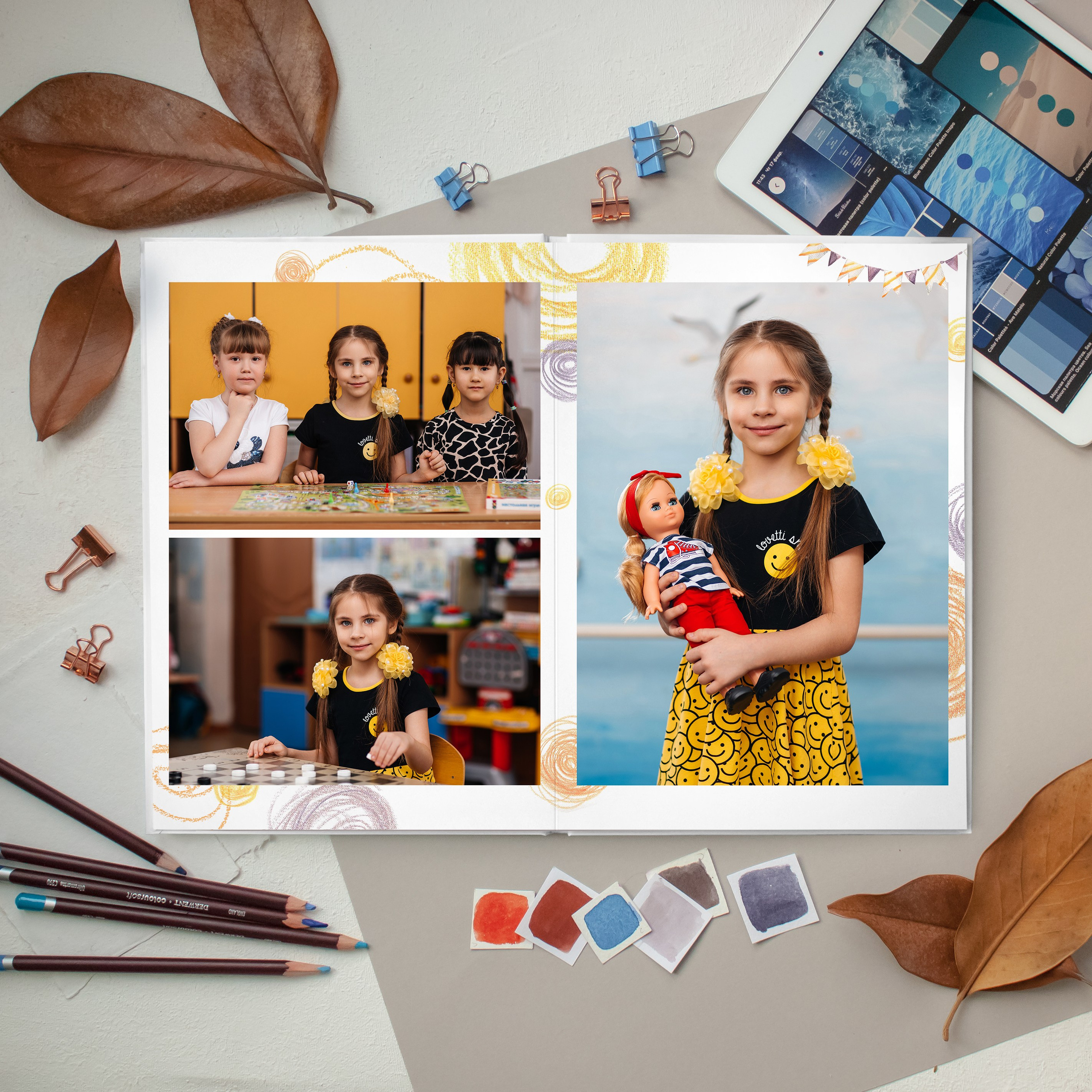 Десткий сад. Выпускные альбомы Сахалин Петунин Александр