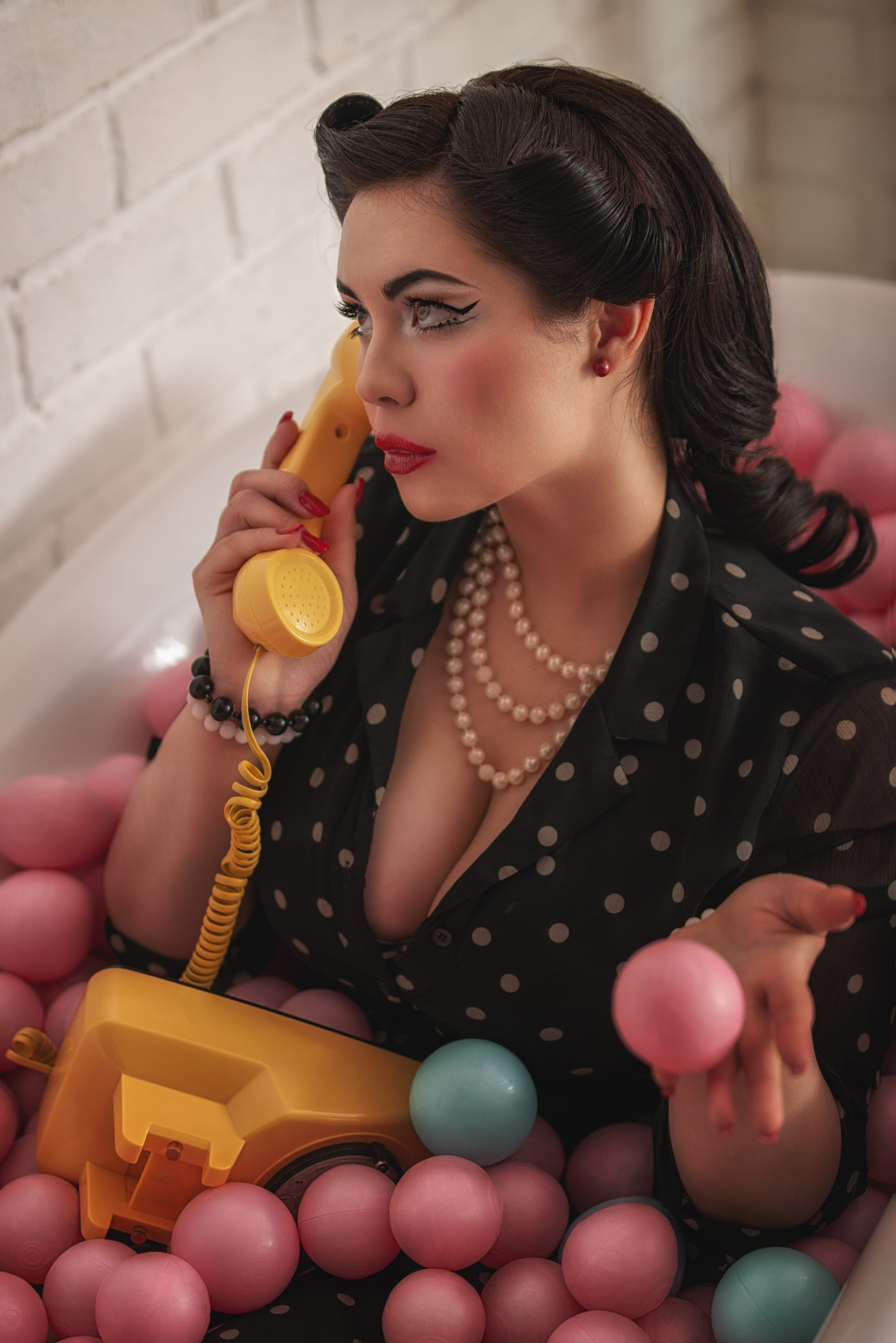 Pin Up vs Rock 80s. Safronov Ivan — a portrait photographer in Moscow