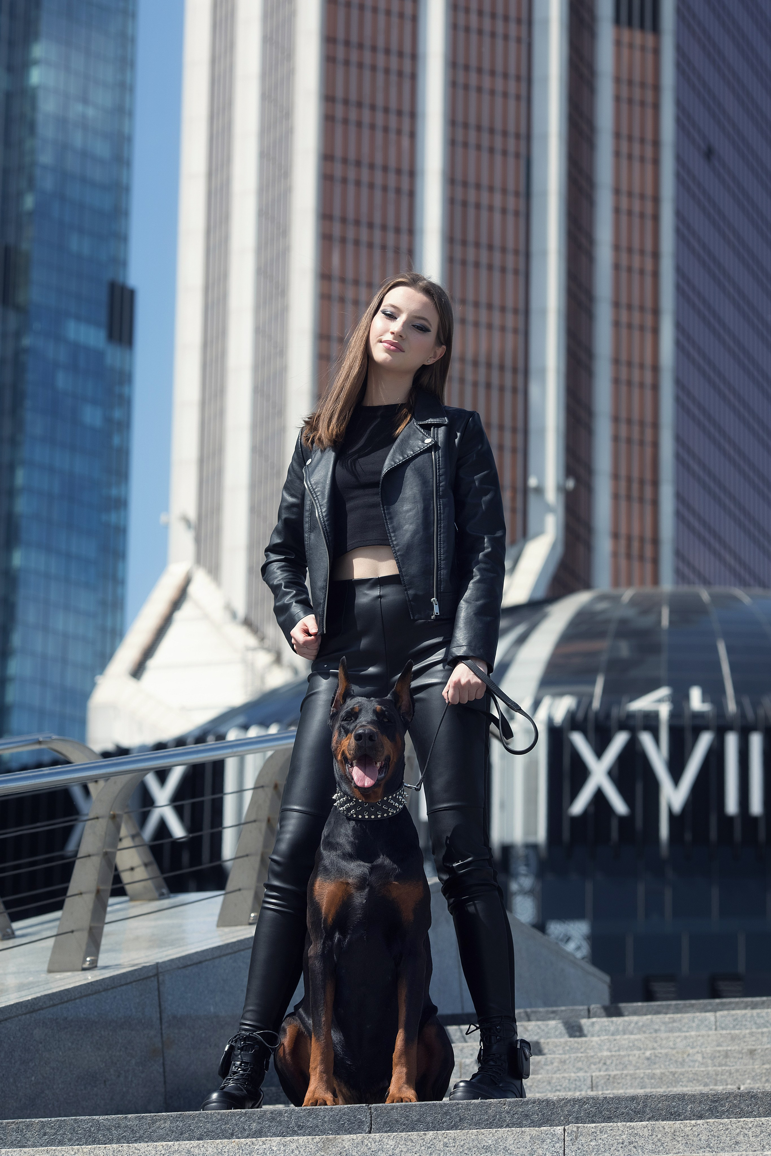 Доберман. Детский и семейный фотограф Екатерина Юрьева в Москве