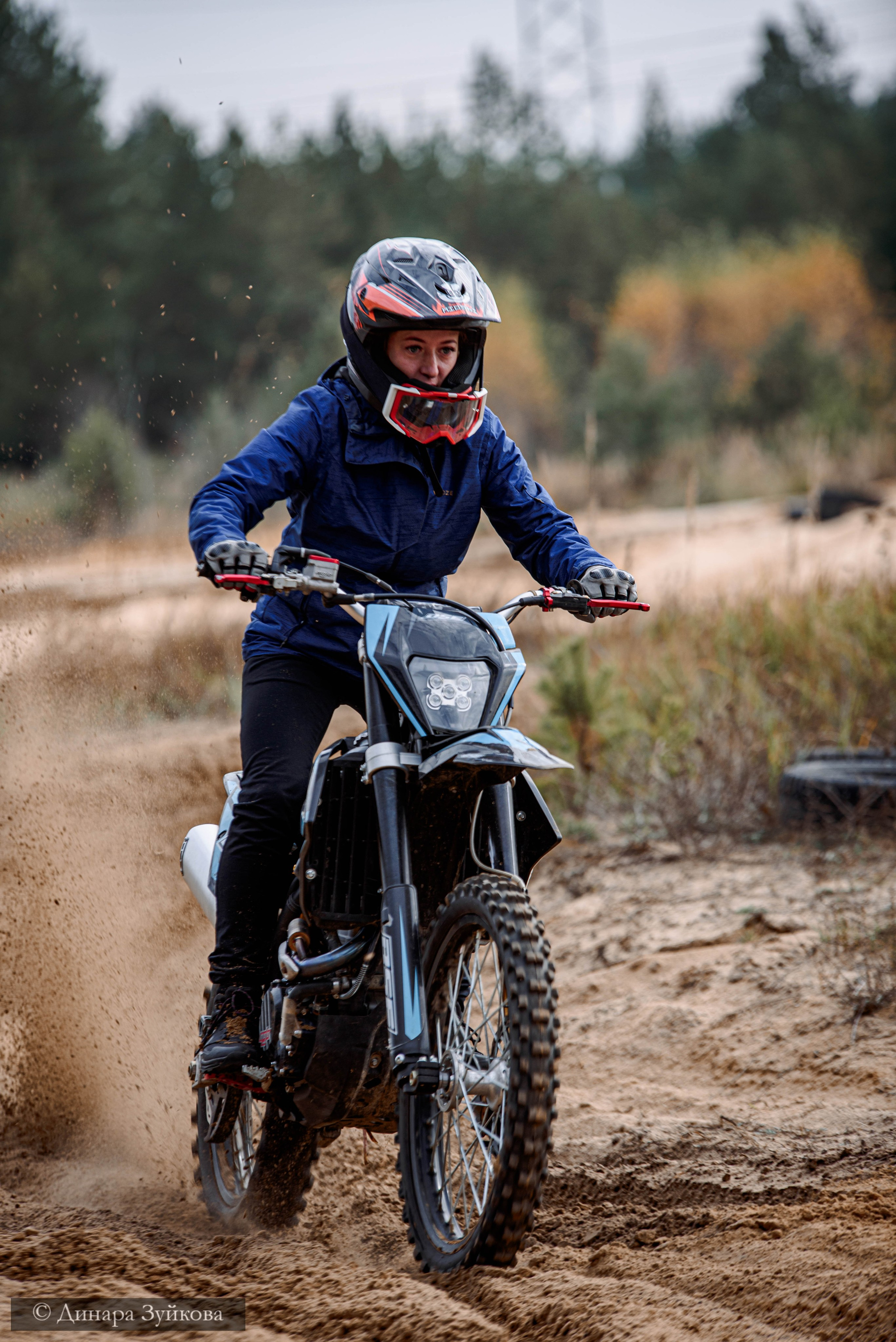 Тест драйв мотоциклов BSE. Мотофотограф в Нижнем Новгороде Динара Зуйкова