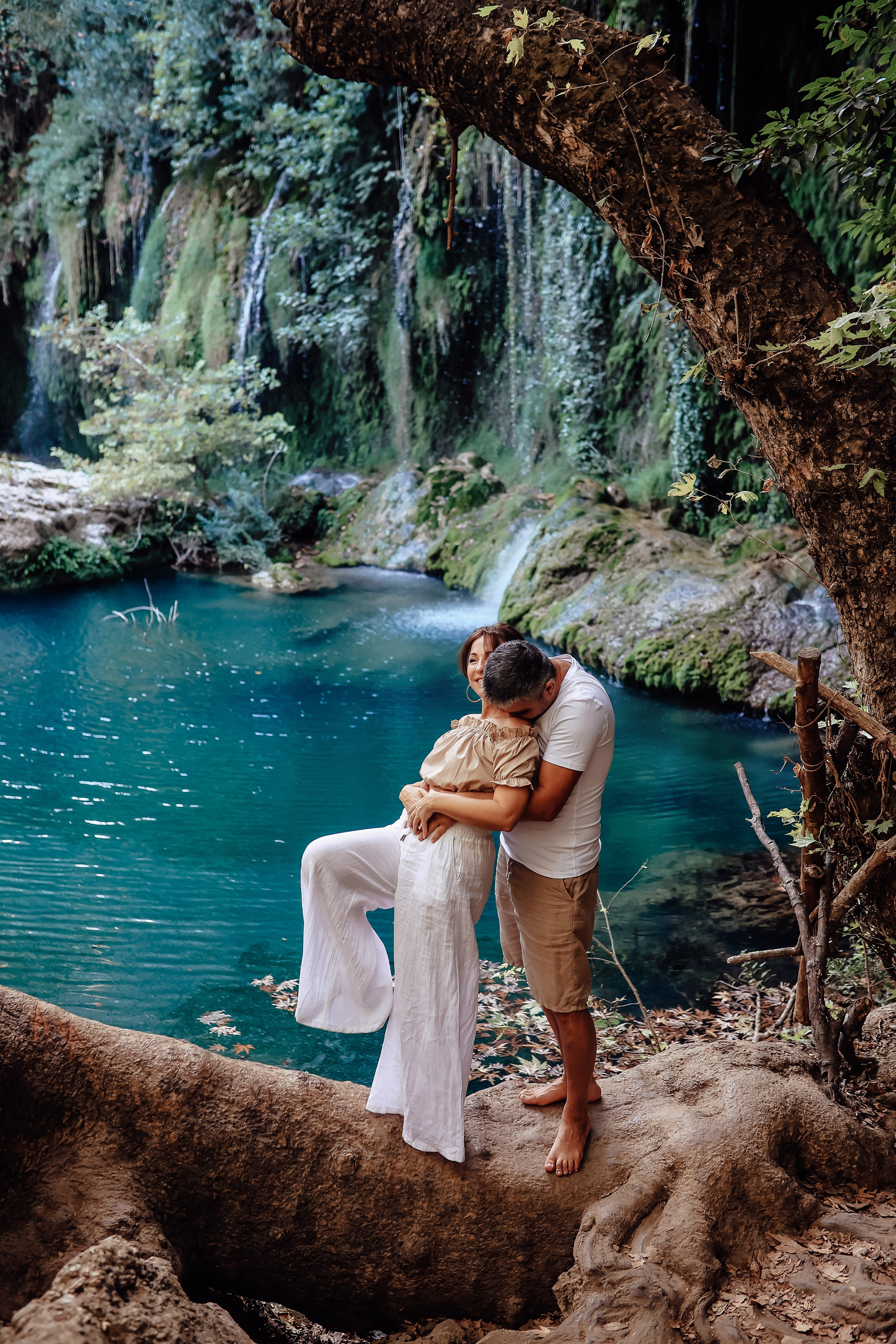 Photoshooting at Kurshunlu waterfall