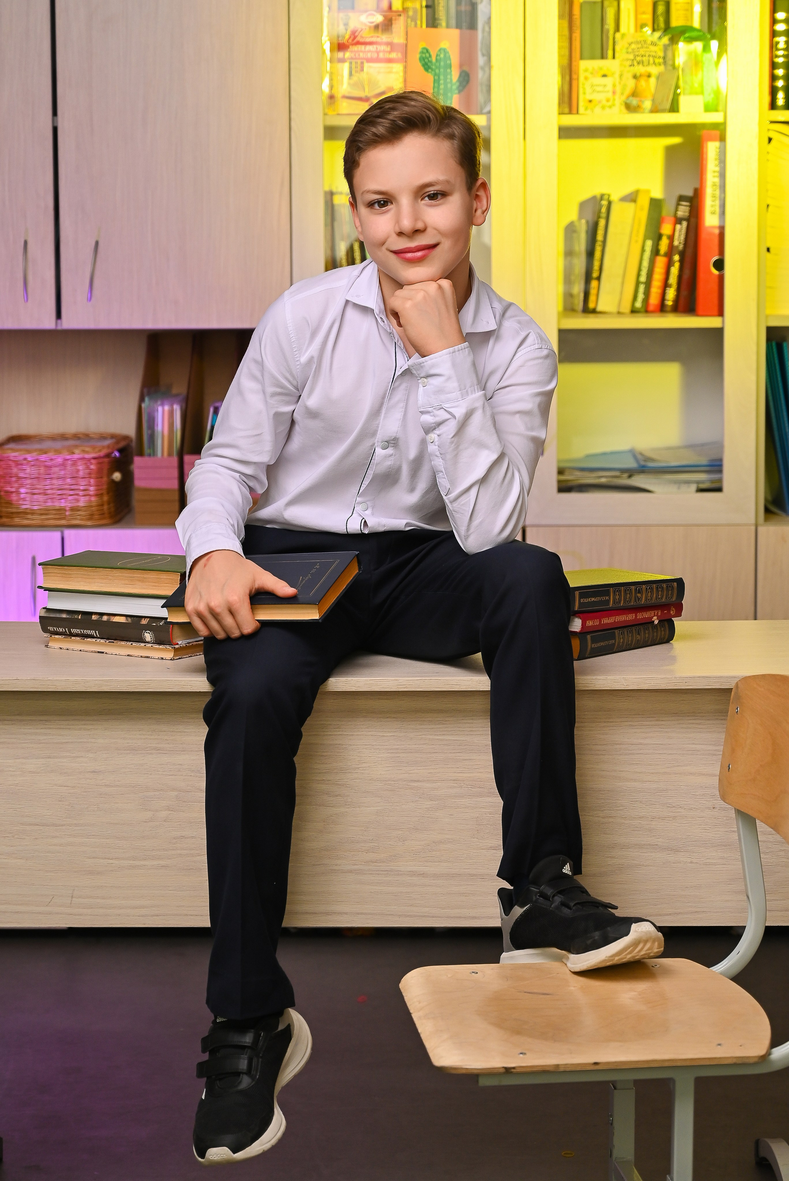 Начальная школа (виньетка). Фотограф в Москве Кирилл Никонов