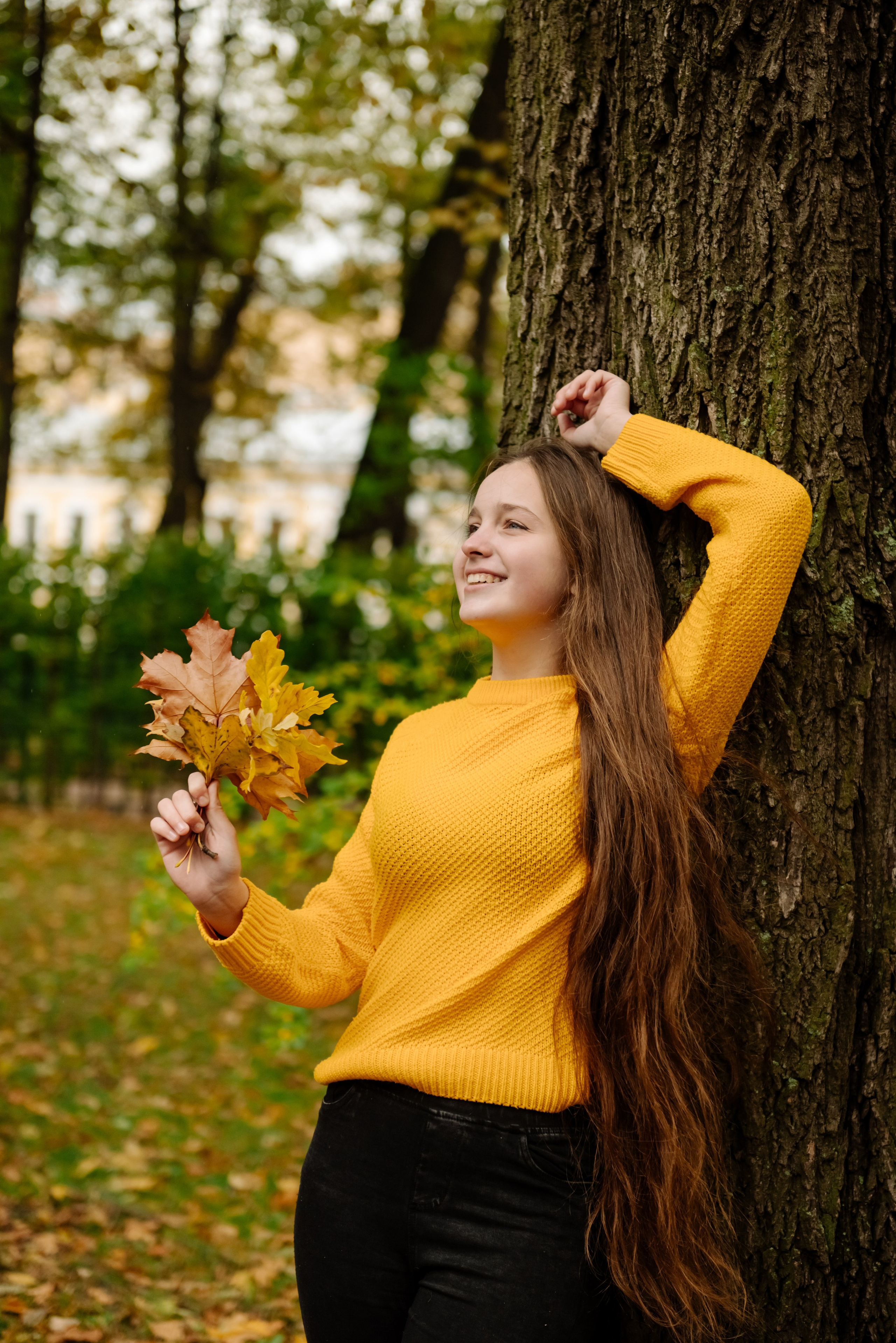 Осенняя фотосессия в Питере в Летнем саду и у Михайловского замка. Свадебный и сеейный фотограф в Санкт-Петербурге Елена Худякова