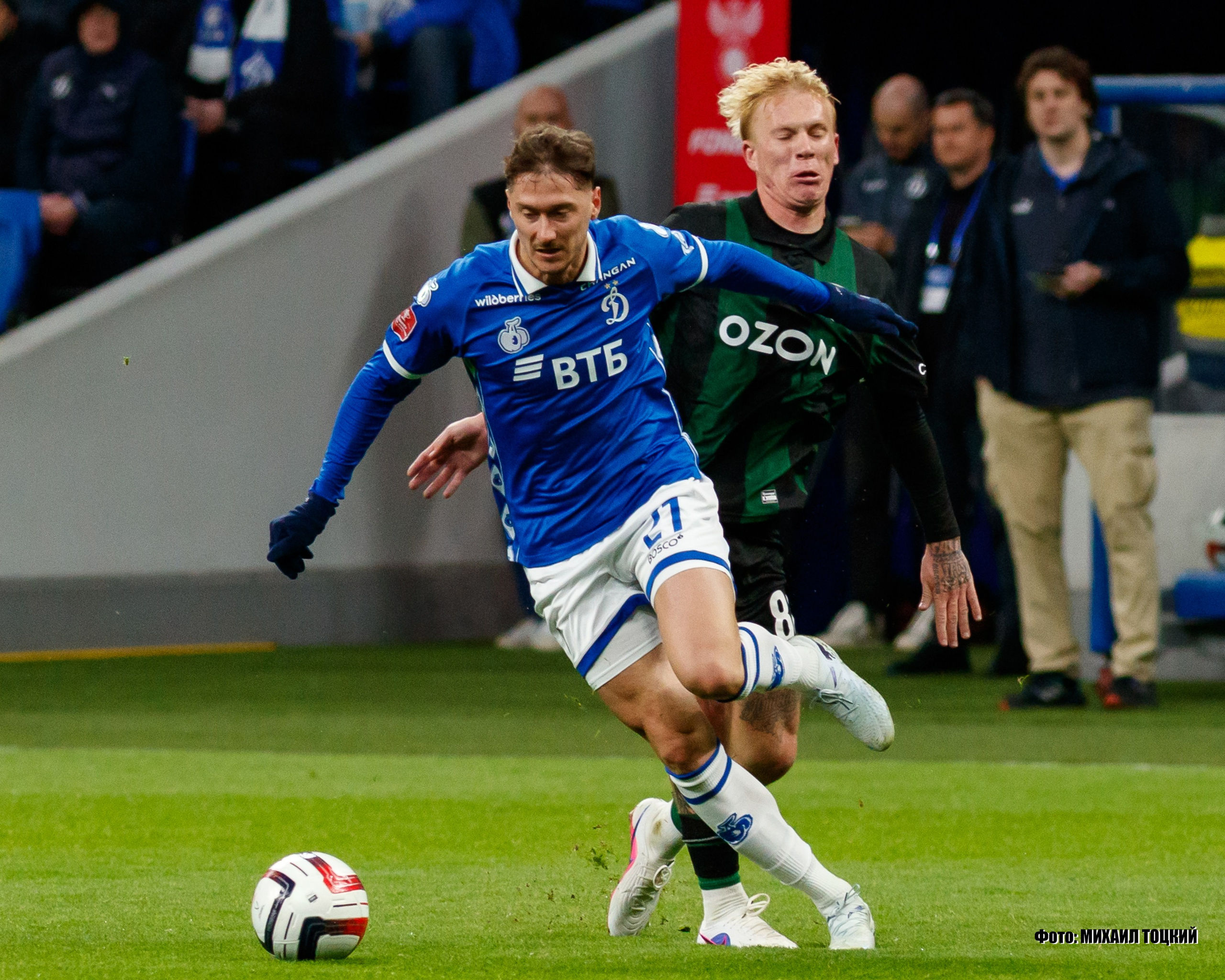 Фоторепортаж. Кубок России. Динамо (Москва) — Краснодар. Михаил Тоцкий портретный и репортажный фотограф в Москве
