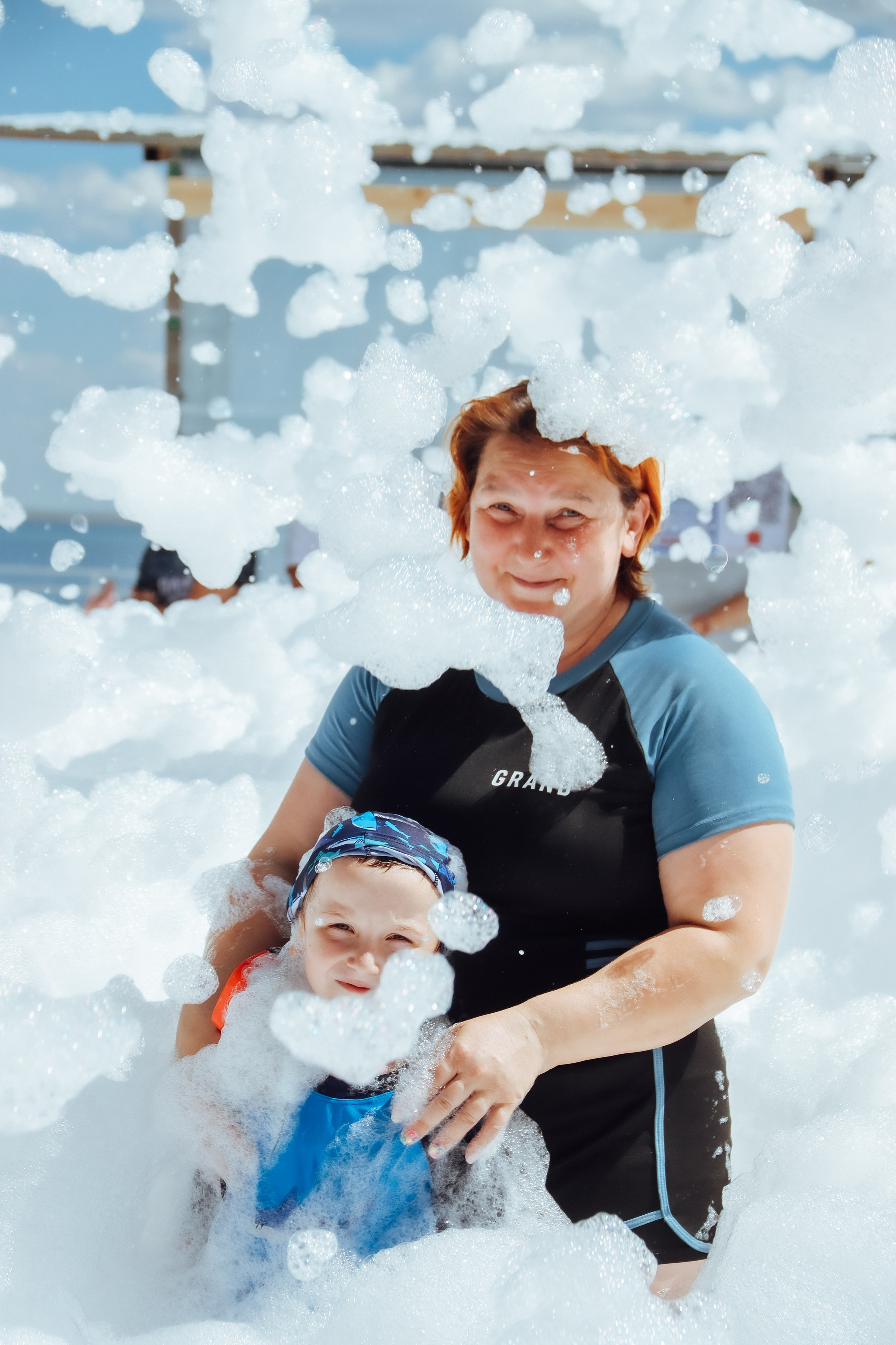 18 июля/Пенная дискотека/Малибу. Семейный и детский фотограф в Славгороде Анастасия Винс
