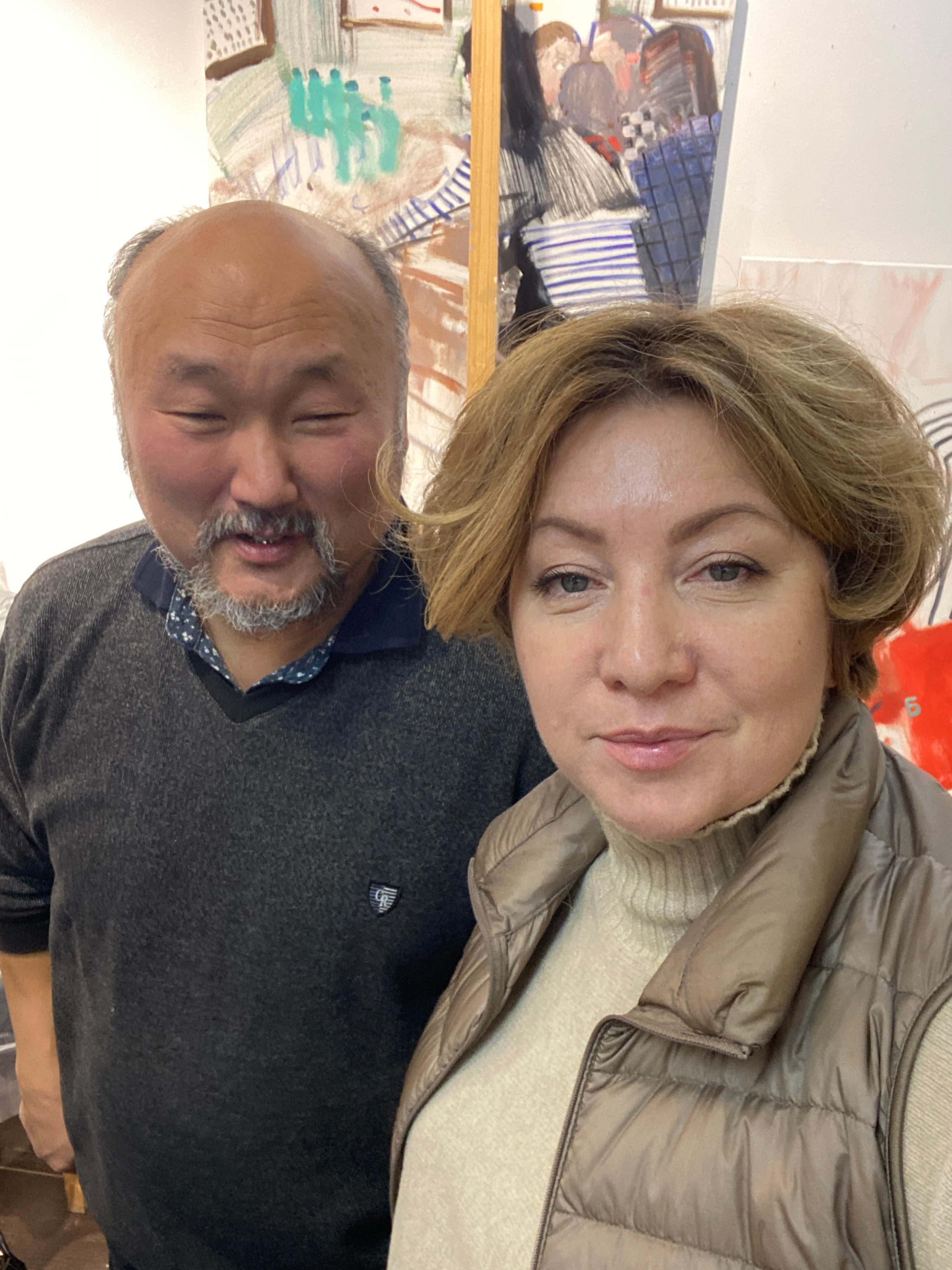 Работа. Живописец Ирина Пинская