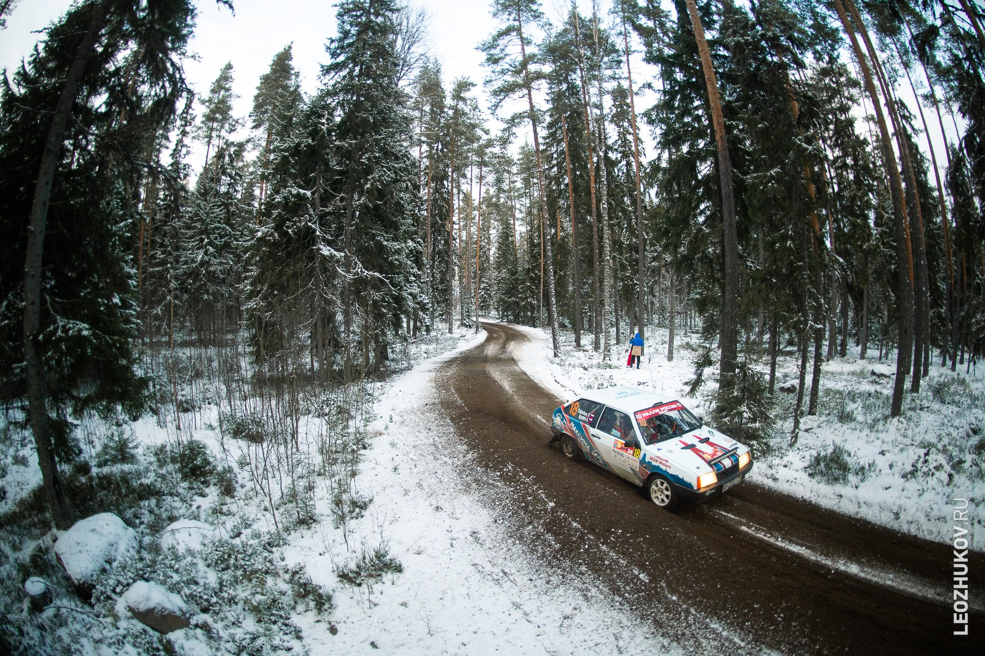 Rally Vyborg 2024. Sports photographer Leonid Zhukov
