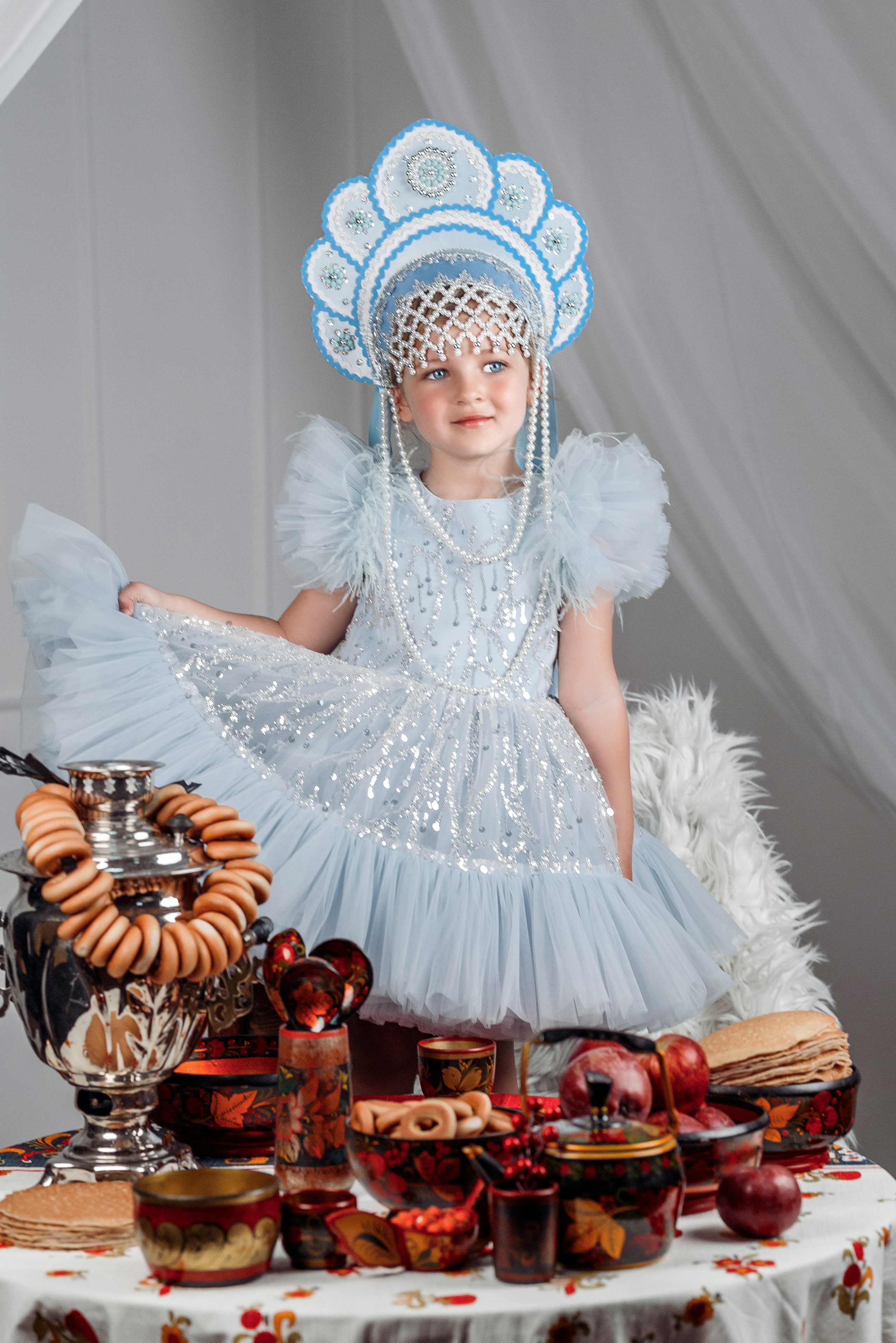 Фотопроект «Масленица». Детский студийный фотограф Сочи