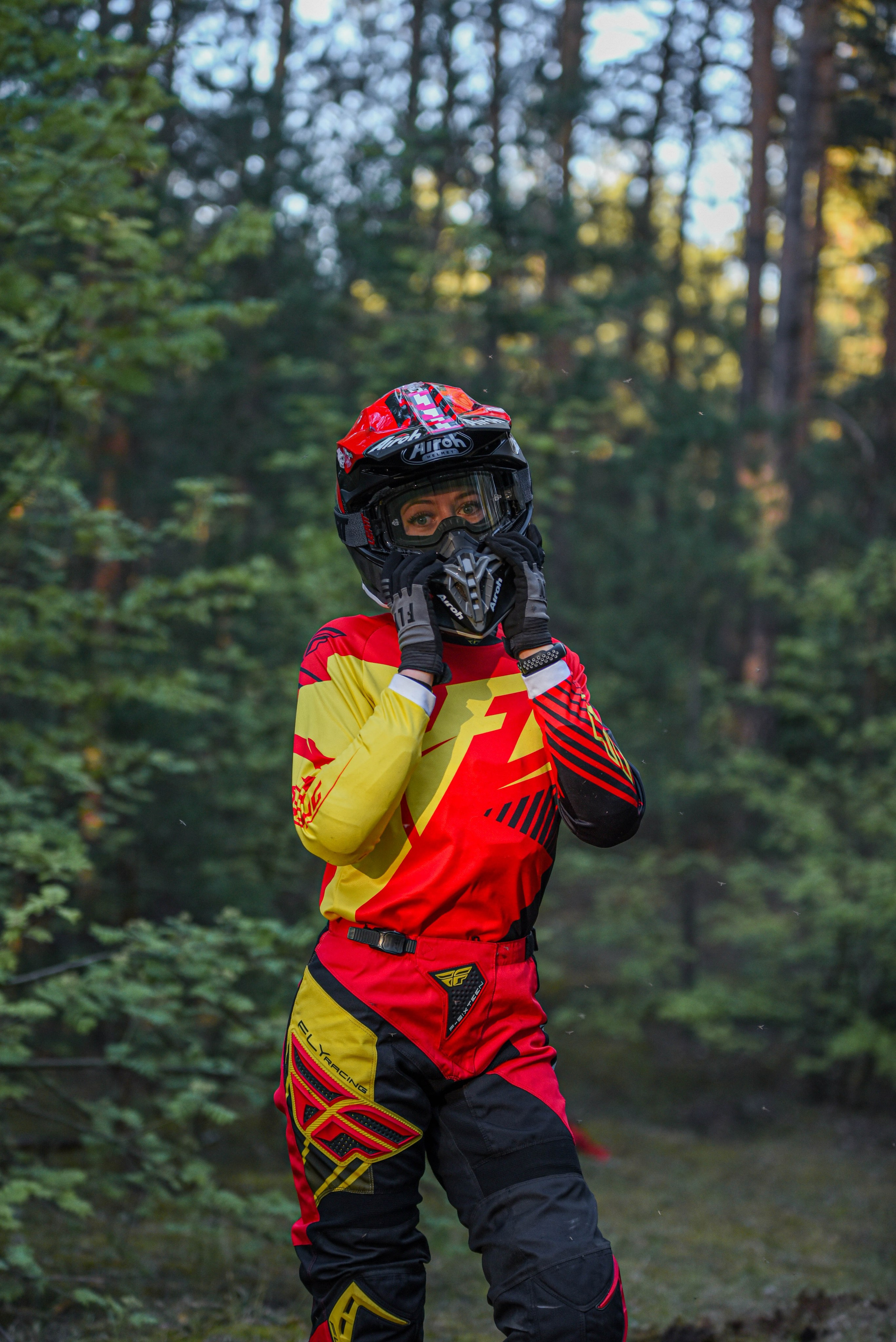 Рыжая на мото. Мотофотограф в Нижнем Новгороде Динара Зуйкова