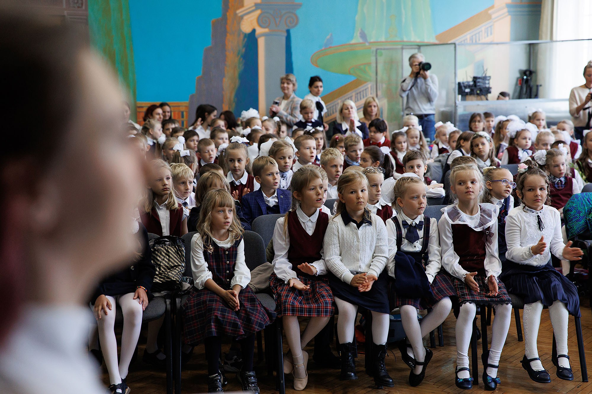 Школьная съемка. Фотограф в Москве Валерий Боцман