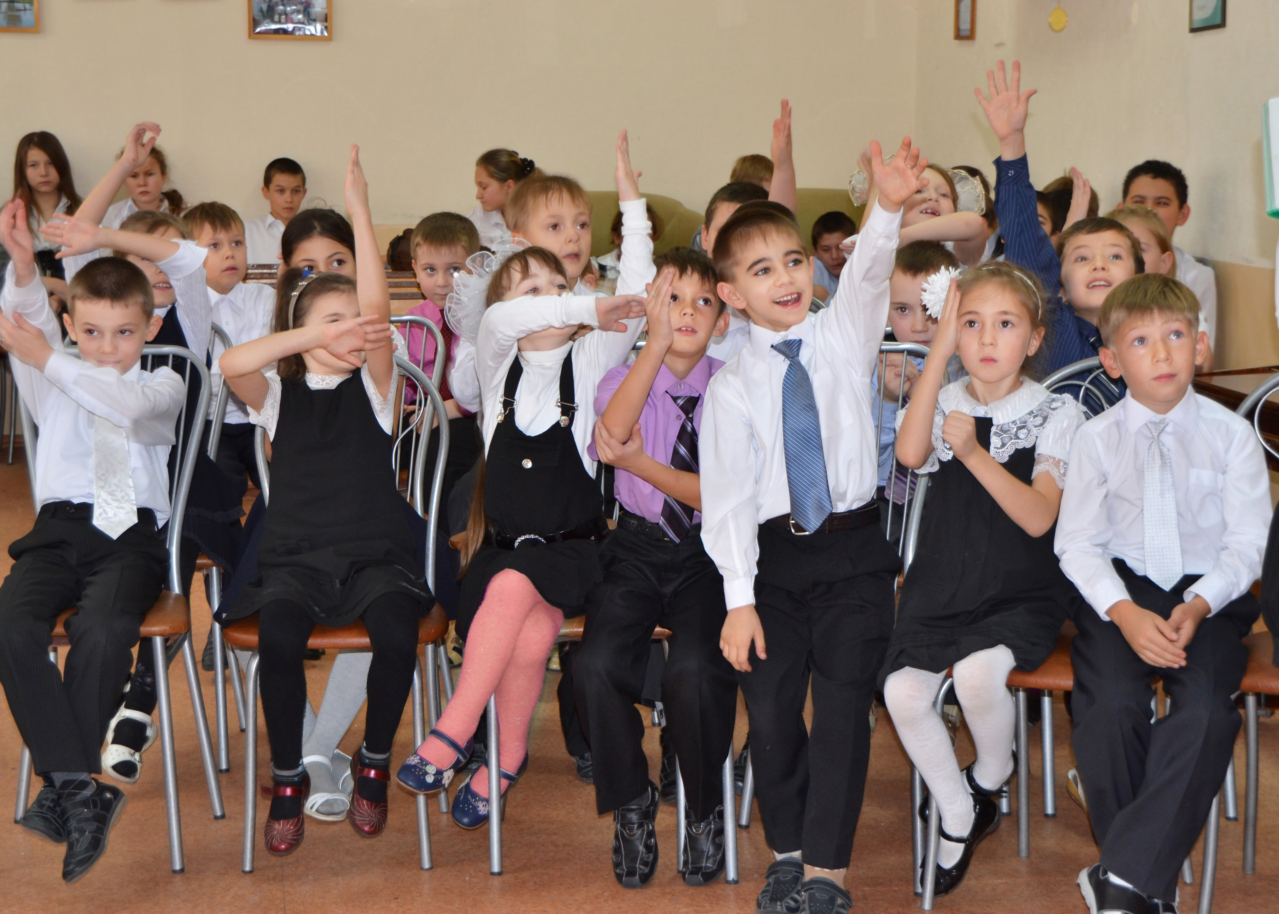 Фотосессия 1 сентября для 1 класса в школе | Фотограф на 1 сентября в Самаре