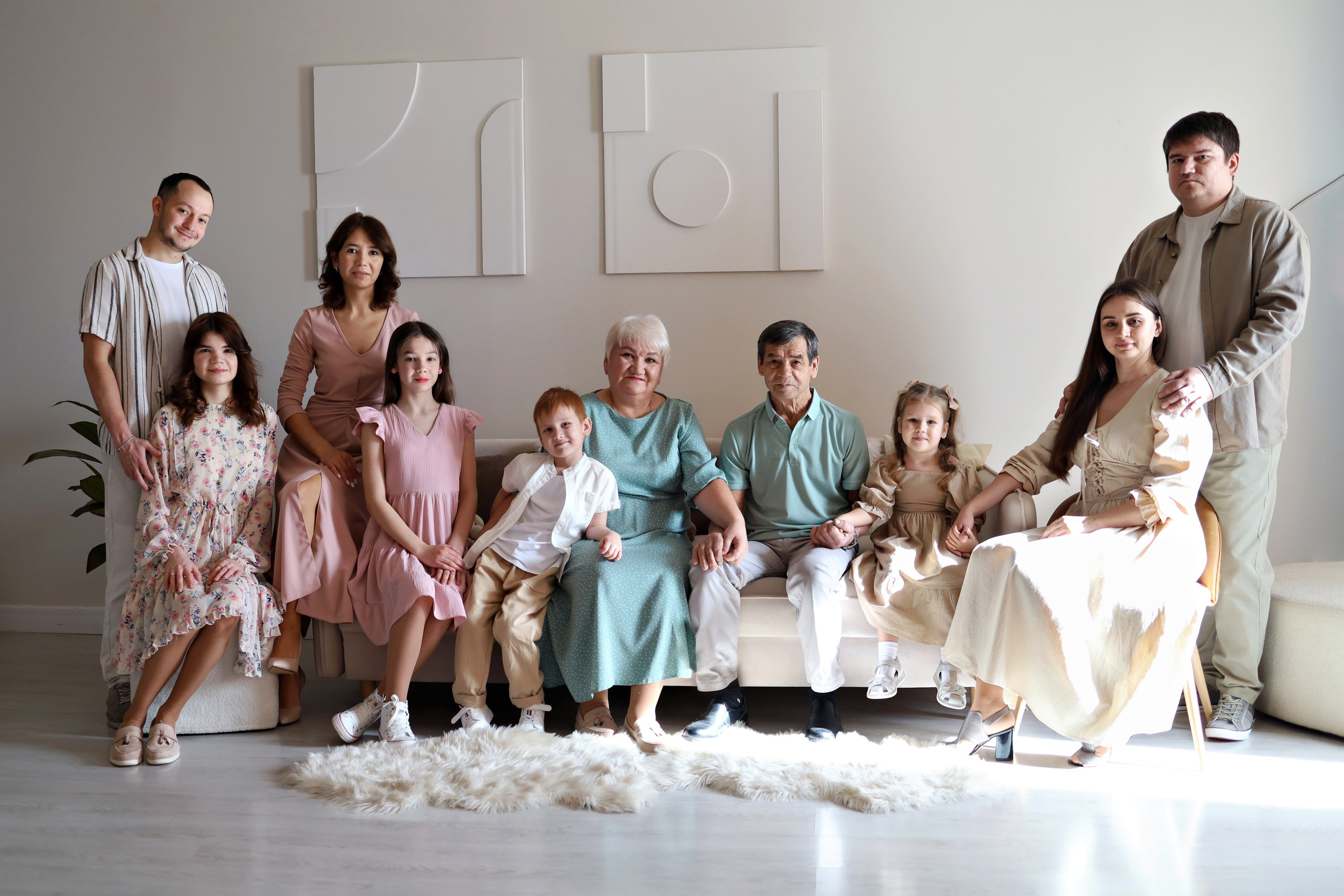Поколения. Сабировы. Семейный фотограф в Казани Римма Гатауллина