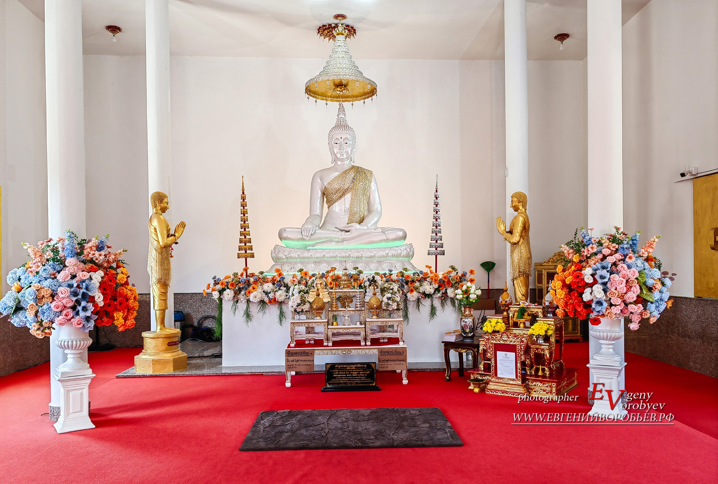 Белый храм на Пхукете Ват Канан Wat Kanan буддистский экскурсия интересной место Phuket туристический гид индивидуальная экскурсия поездка монах монастырь что посмотреть топ мест Пхукет Ват чалон Wat Chalong