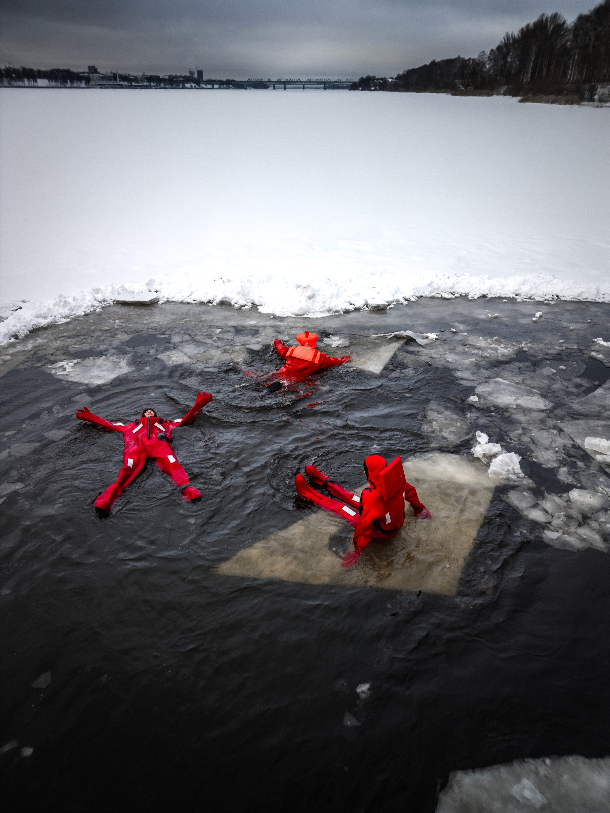 Айсфлоатинг #8. DRONBERRY — Аэросъемка Ярославль