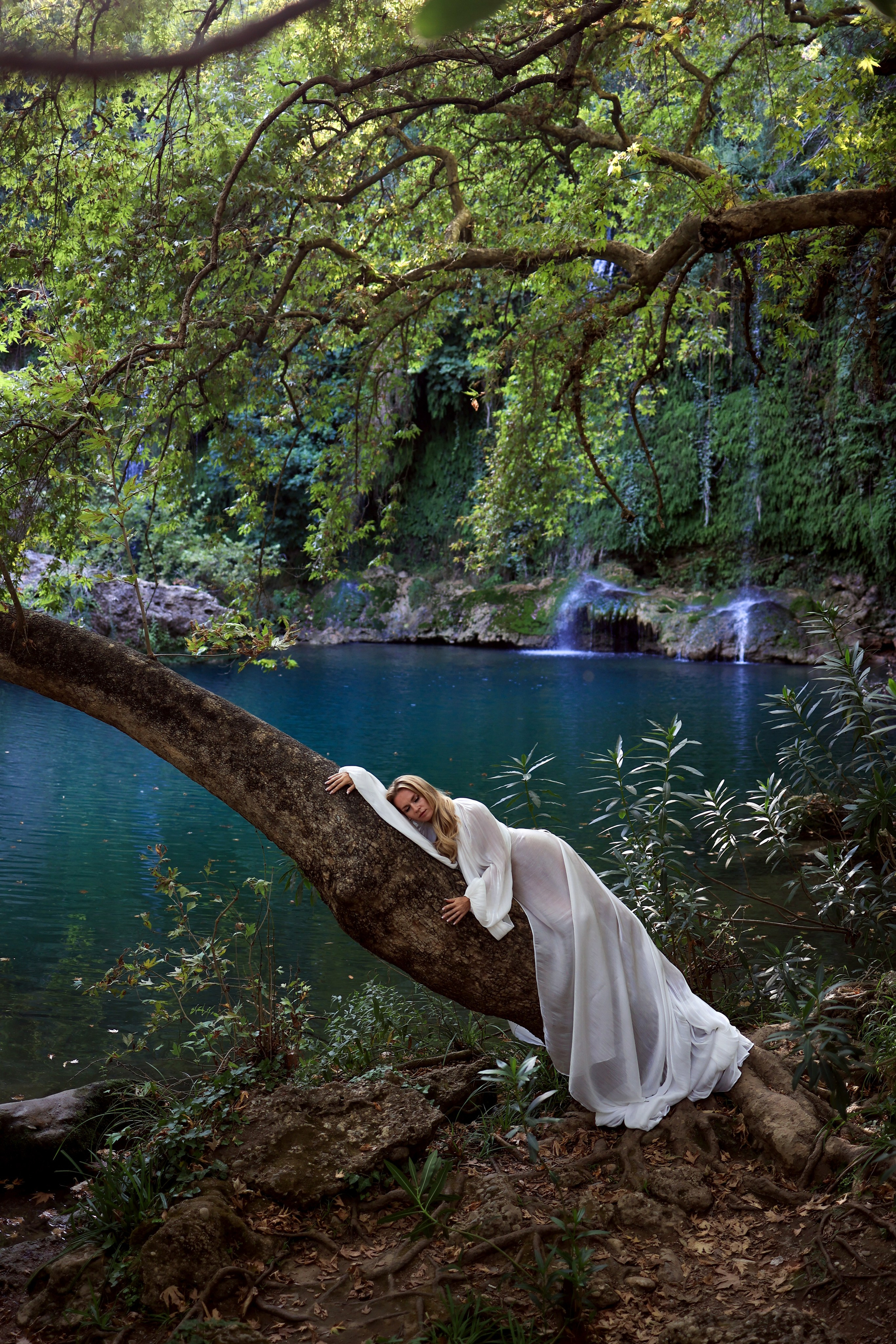 Photoshooting at Kurshunlu waterfall