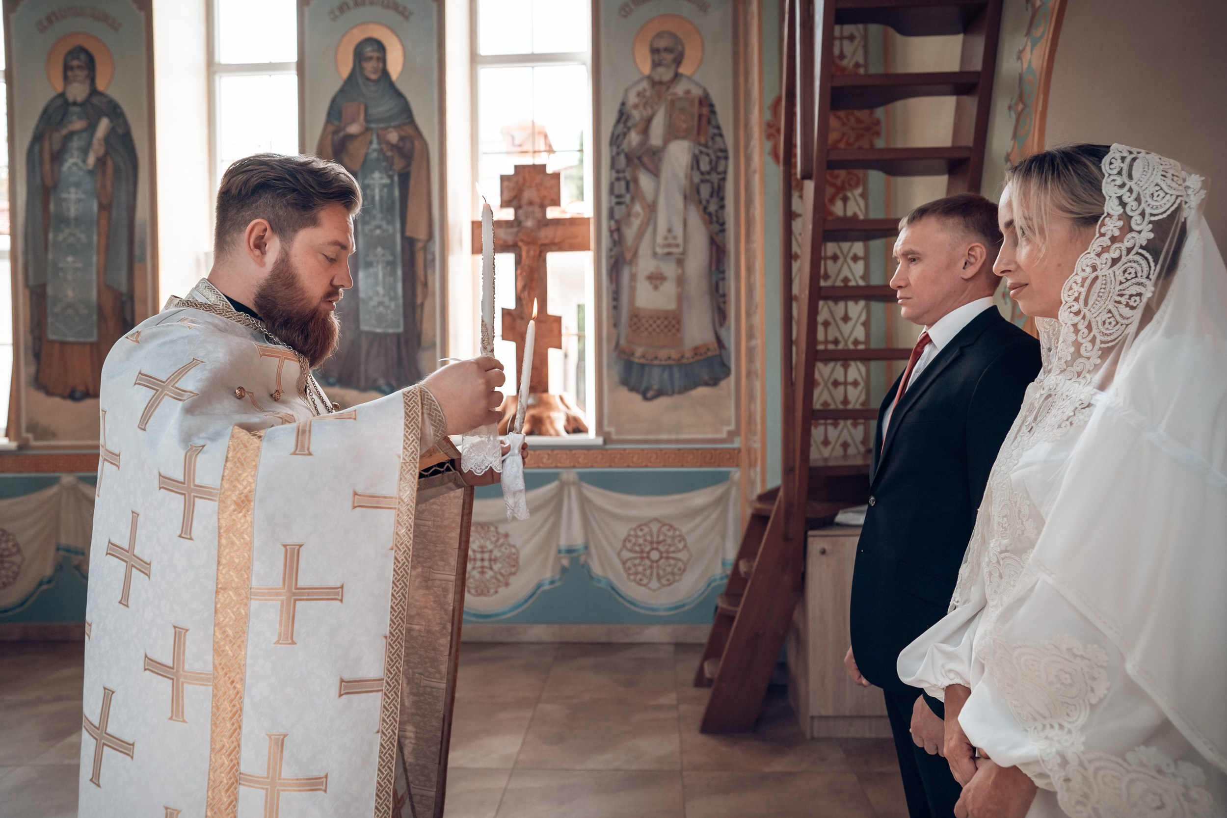 Венчание в храме ап.Андрея Первозванного Севастополь. Церковный фотограф Севастополь