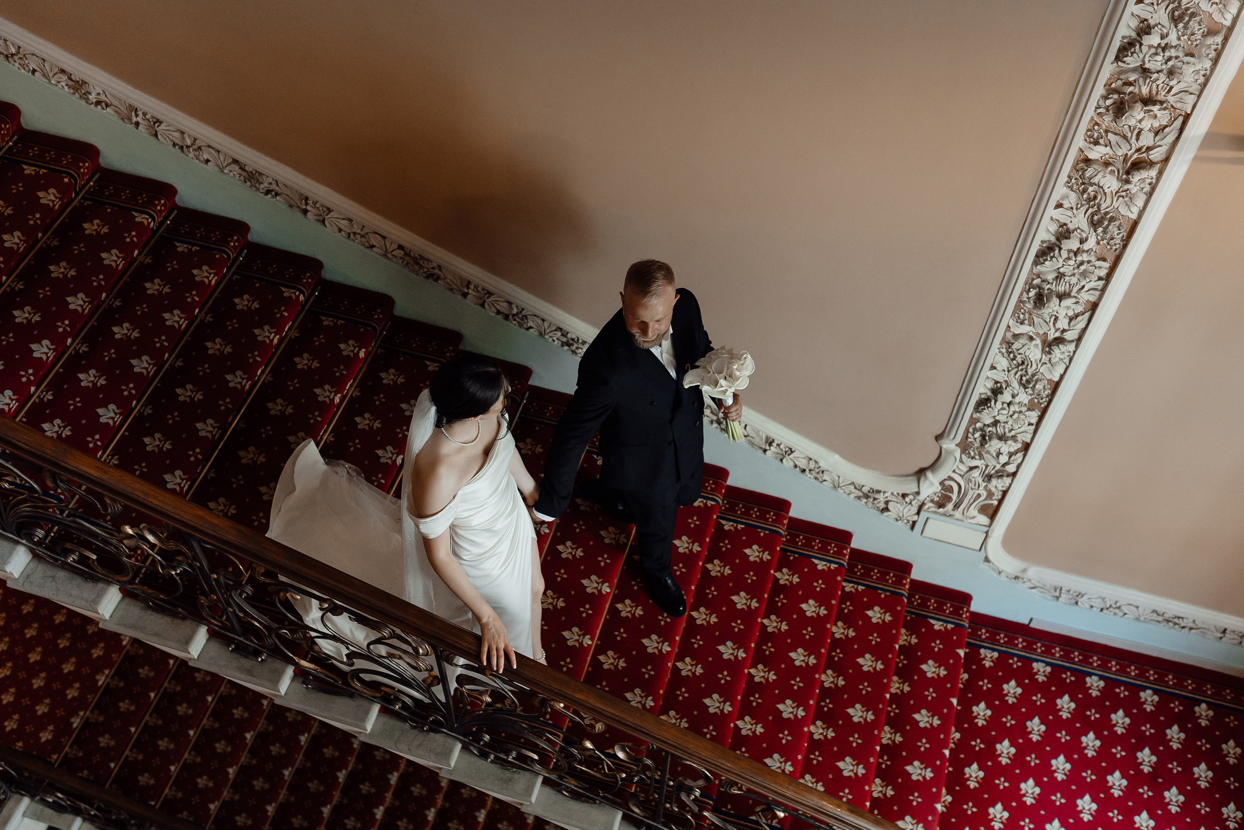 Самые красивые отели Москвы для свадебной фотосессии. Свадебный фотограф в Москве Дарья Олендарёва