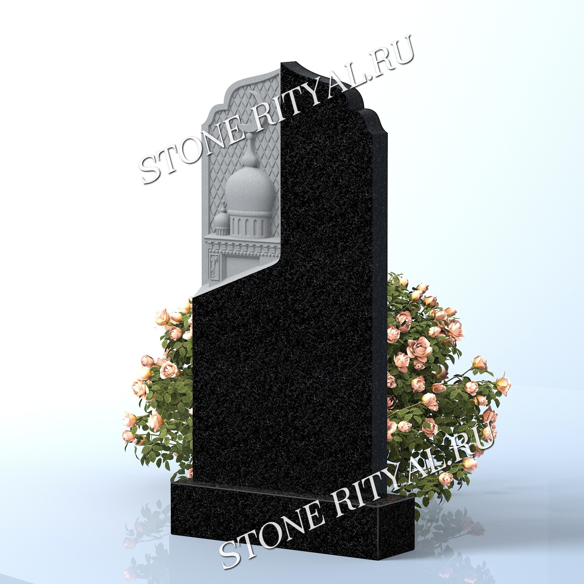 Вертикальные памятники фигурные. Изготовление и установка памятников в Москве и МО