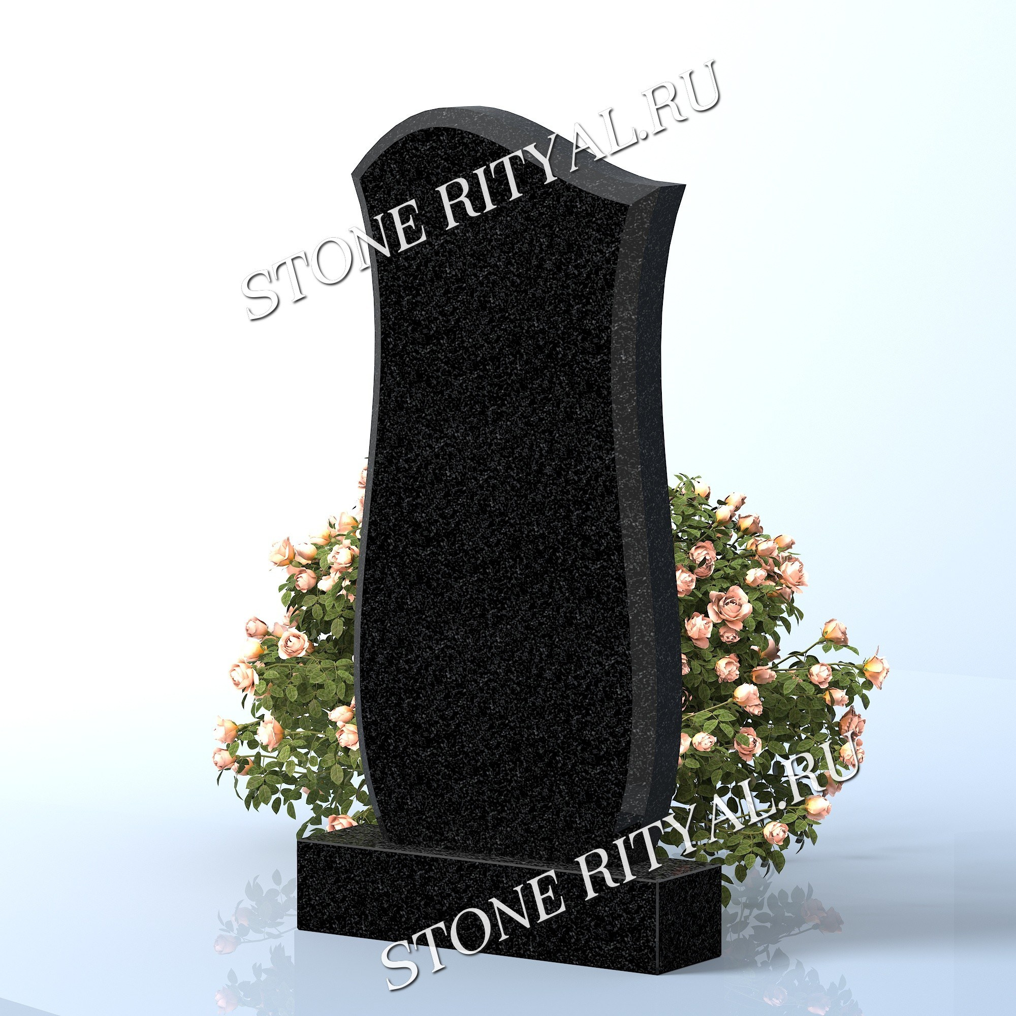 Вертикальные памятники прямые. Изготовление и установка памятников в Москве и МО