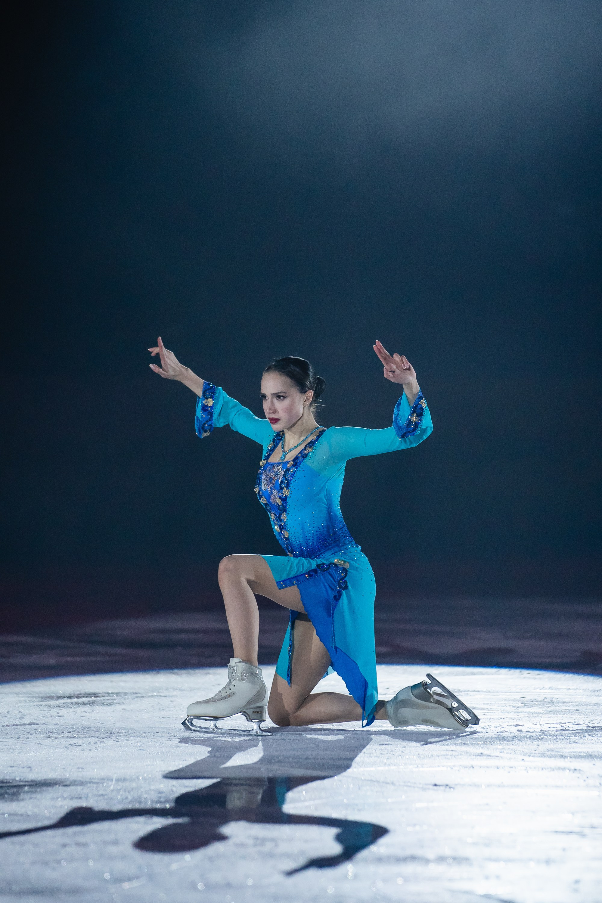 Шоу «Чемпионы на льду» в Новосибирске. Воробьева Ксения — Спортивный и танцевальный фотограф Новосибирск