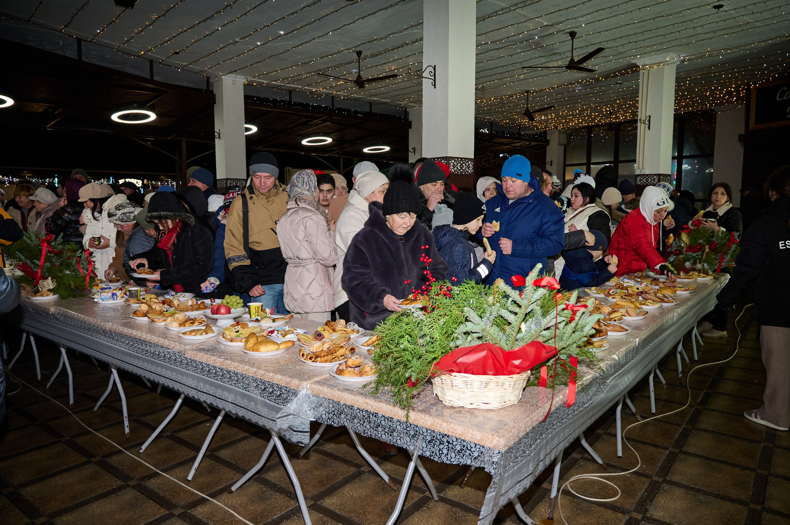 Крещенские купания. Жизнь курорта Кабардинка в фотографиях