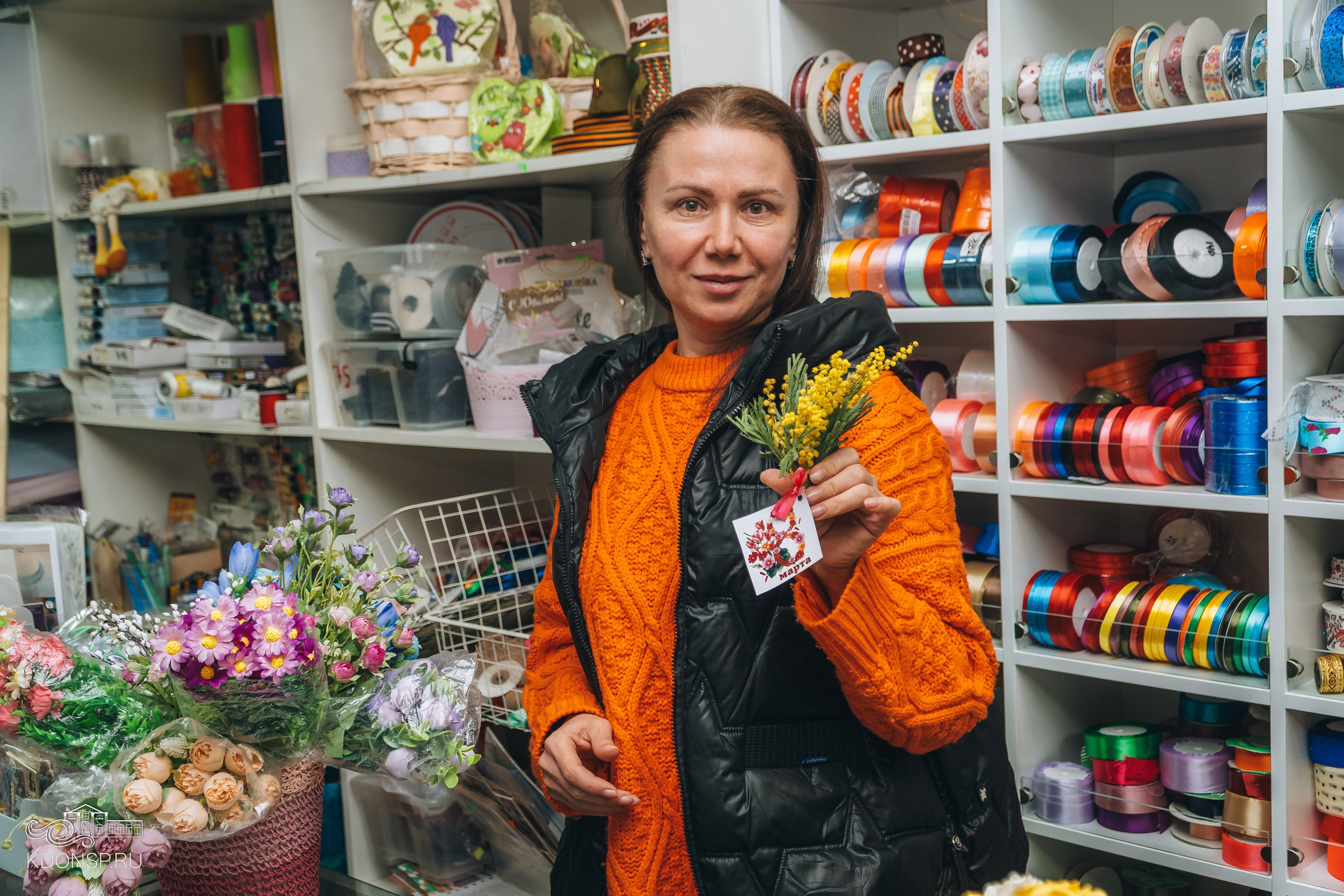 Поздравление от волонтёров станицы. Новотитаровский Дом культуры