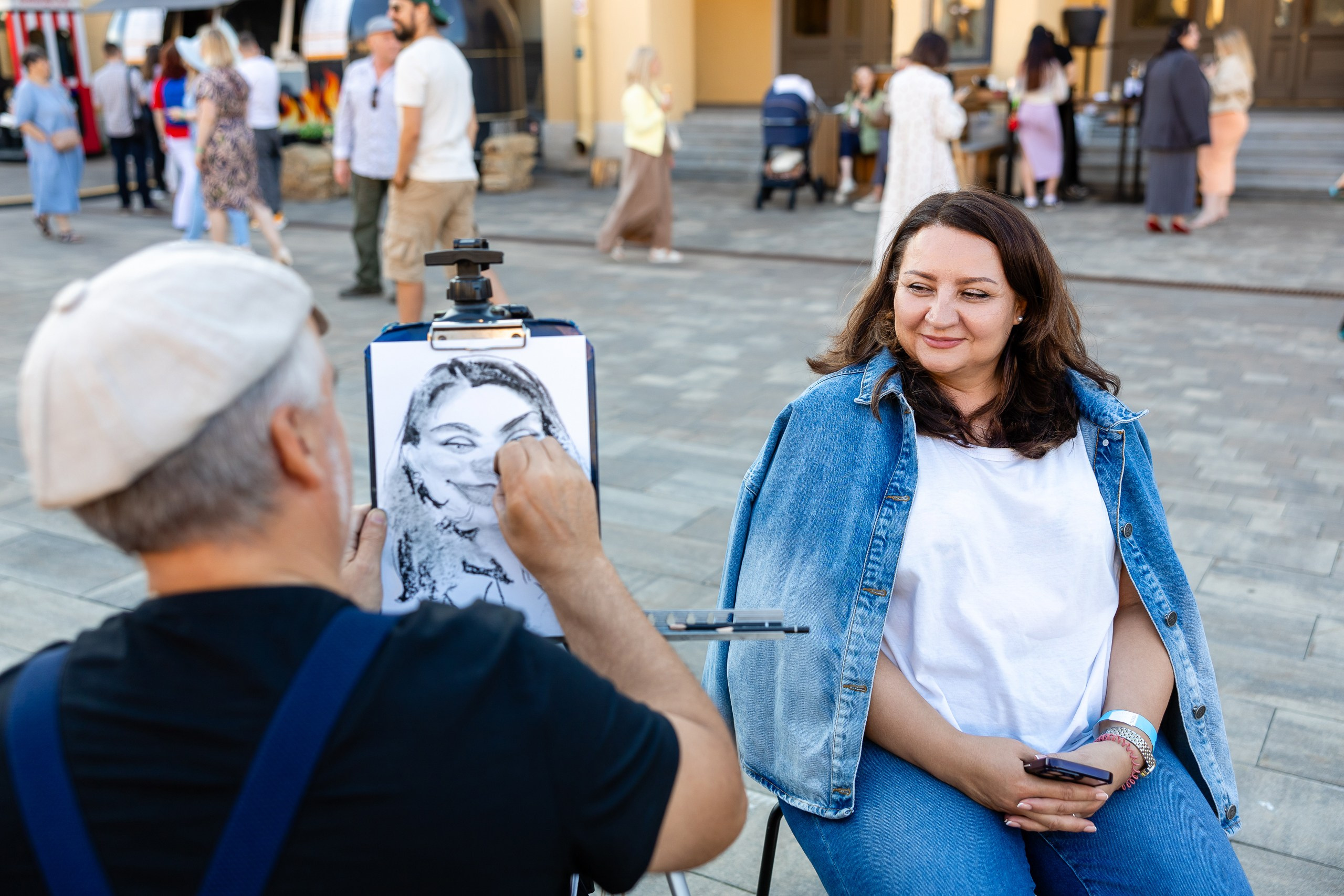 JAZZ под небом в Никольских рядах от AMADEUS. Репортажная съемка. Фотограф в Санкт-Петербурге — Сергей Петров