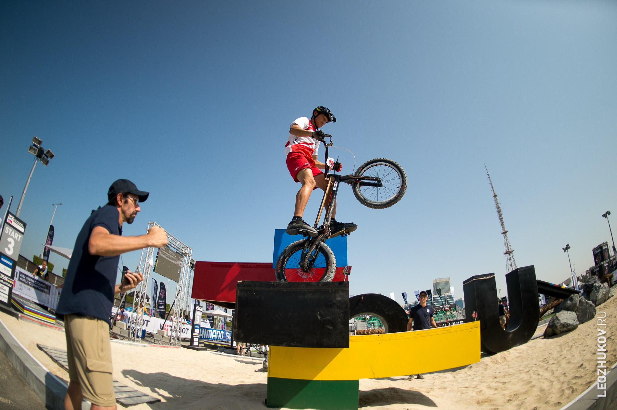 UCI Trials World Championships 2022. Sports photographer Leonid Zhukov