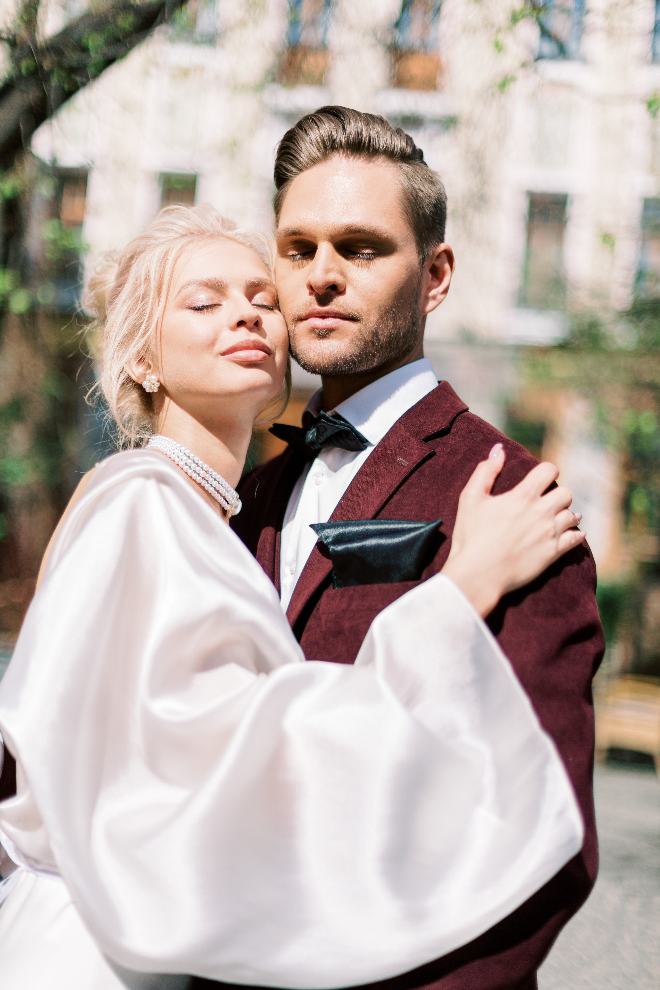 Свадебная фотосессия в Москве, отель Hotel Russo-Balt