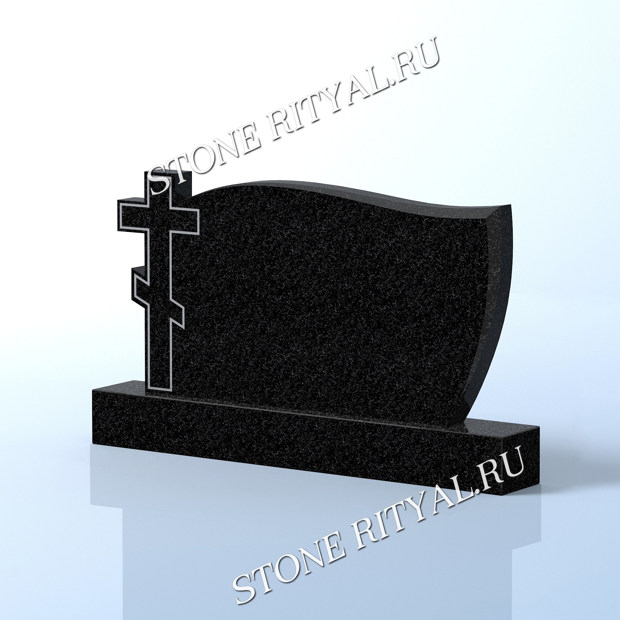 Горизонтальные памятники. Изготовление и установка памятников в Москве и МО