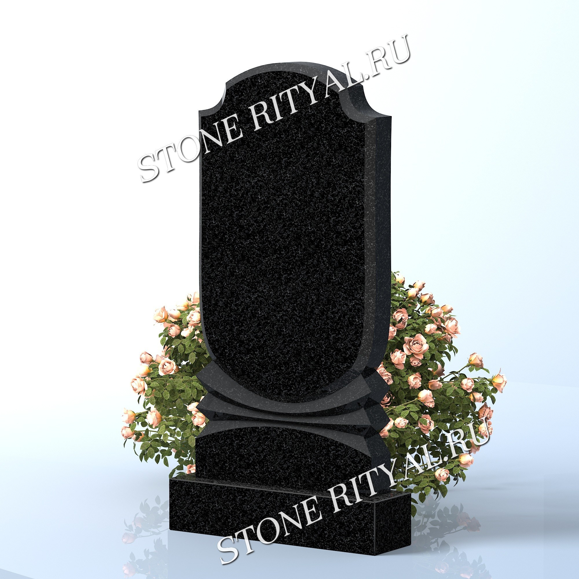 Вертикальные памятники прямые. Изготовление и установка памятников в Москве и МО